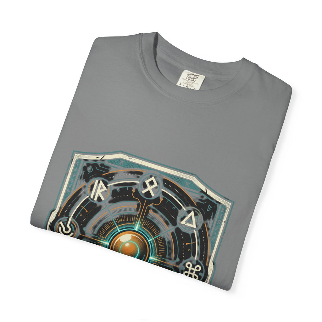 Power Runs Black PRB "Wear The Code" Mystic Shield T-Shirt — Geometric Sigil Graphic Tee by Power Runs Black