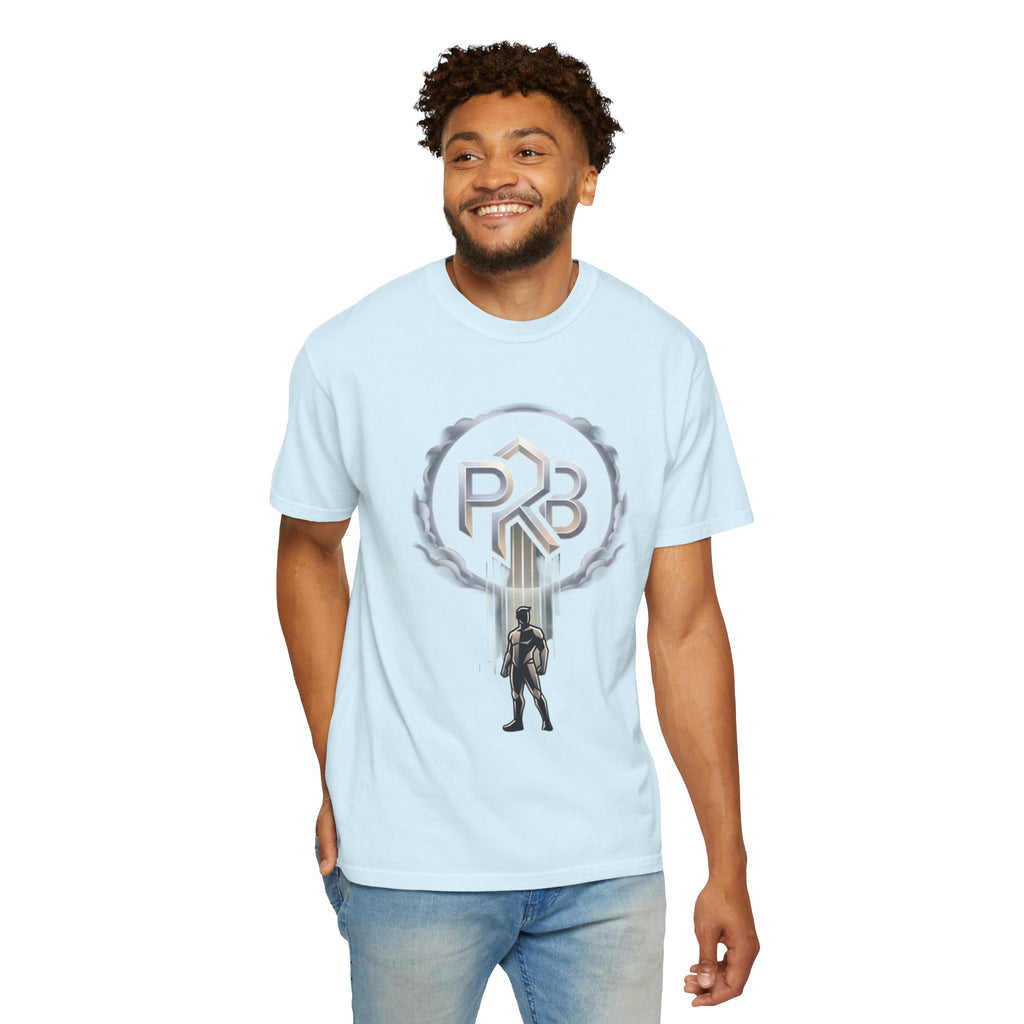 PRB Warrior Emblem Graphic Tee | Vintage Logo Shirt for Gamers & Fantasy Fans by Printify