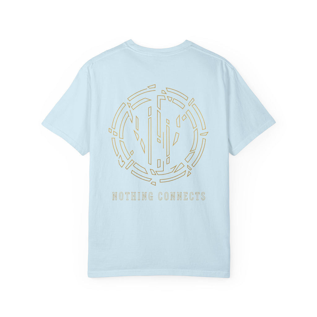 Power Runs Black PRB Cael Mór Symbol T-Shirt — ‘Nothing Connects’ Minimal Graphic Tee by Power Runs Black