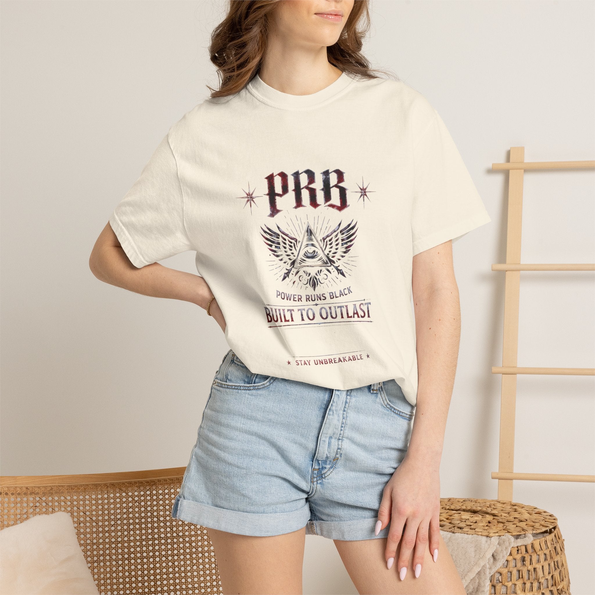 PRB Built to Outlast PRB Graphic T-Shirt by Power Runs Black