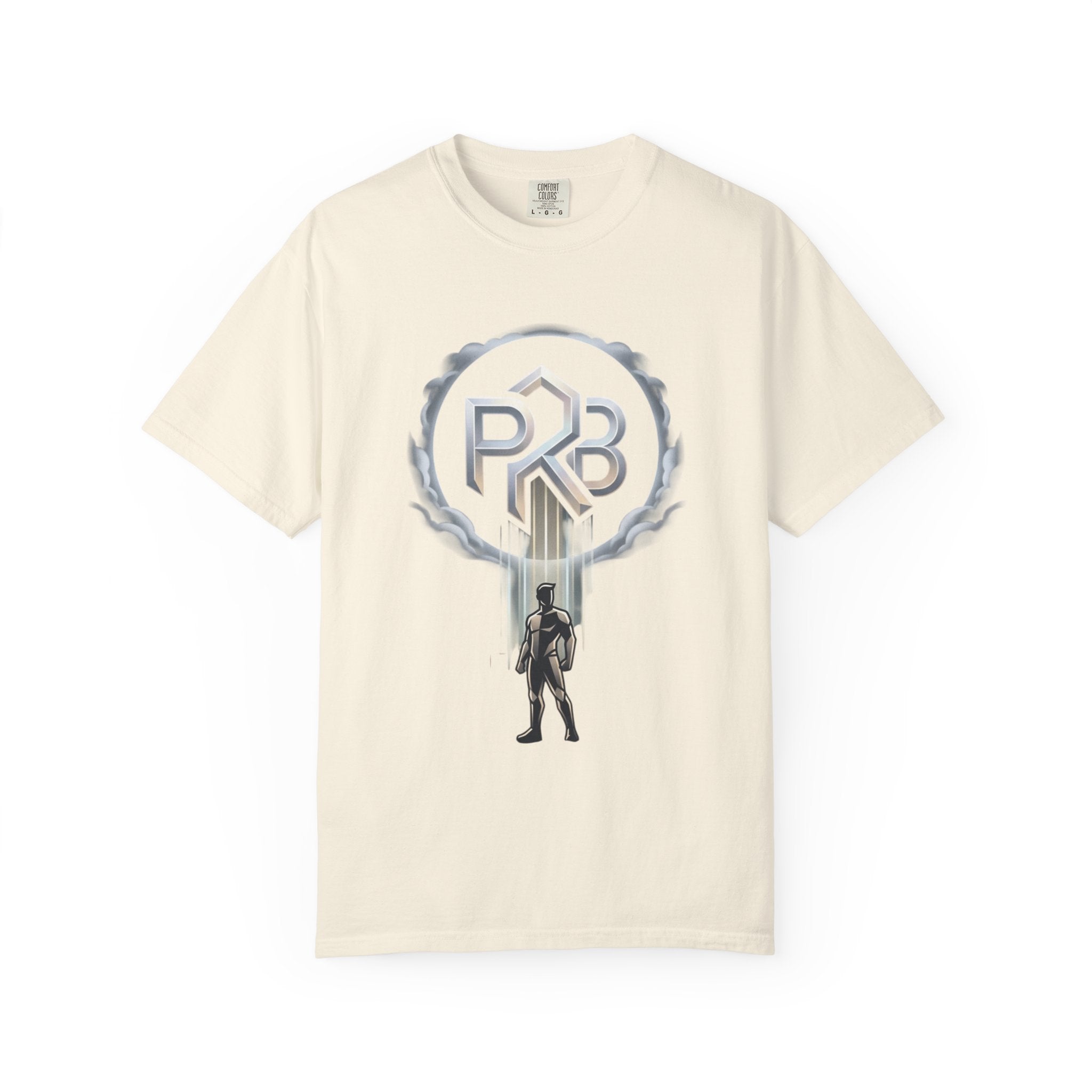 PRB Warrior Emblem Graphic Tee | Vintage Logo Shirt for Gamers & Fantasy Fans by Printify