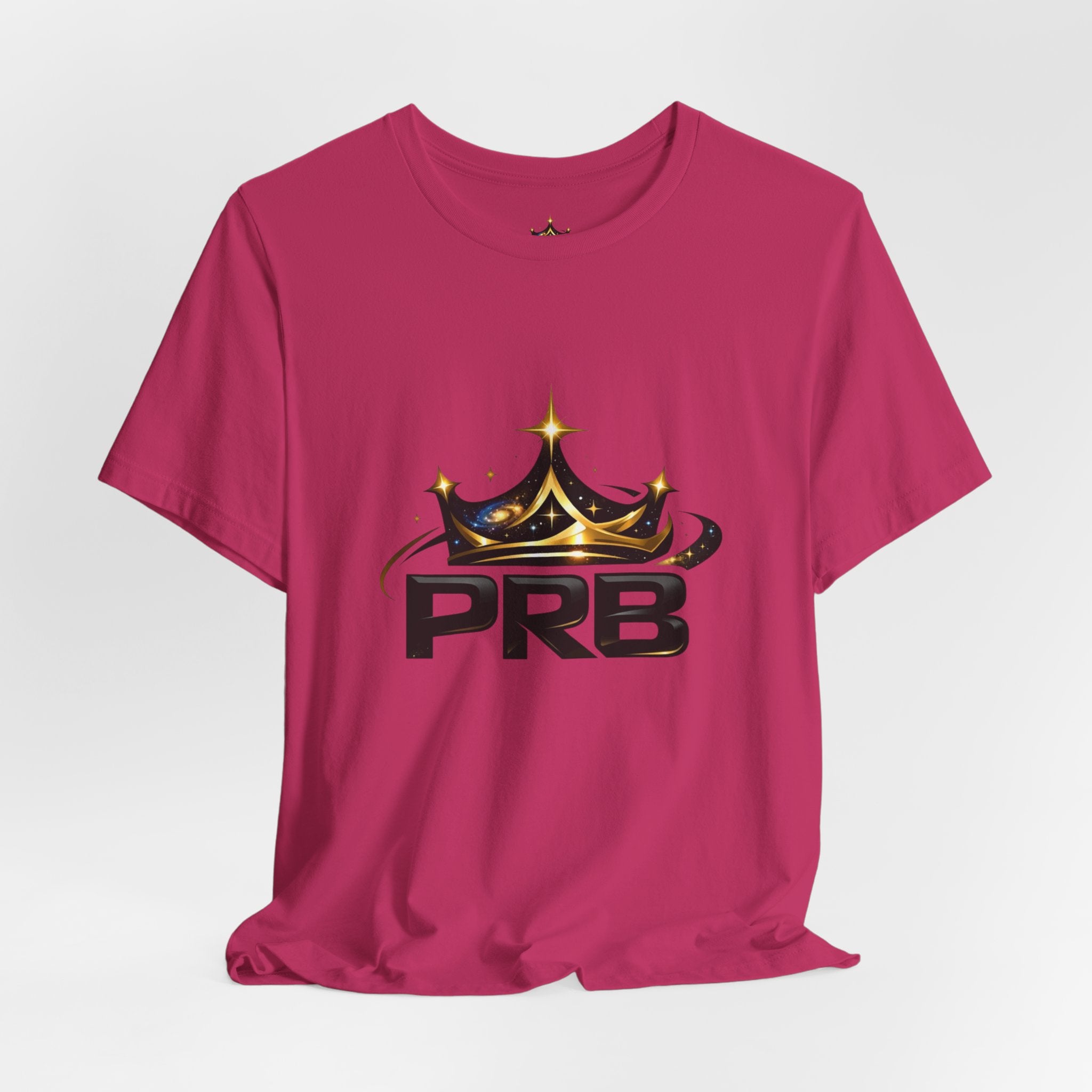 PRB Crown Tee — Graphic Logo T-Shirt by Power Runs Black