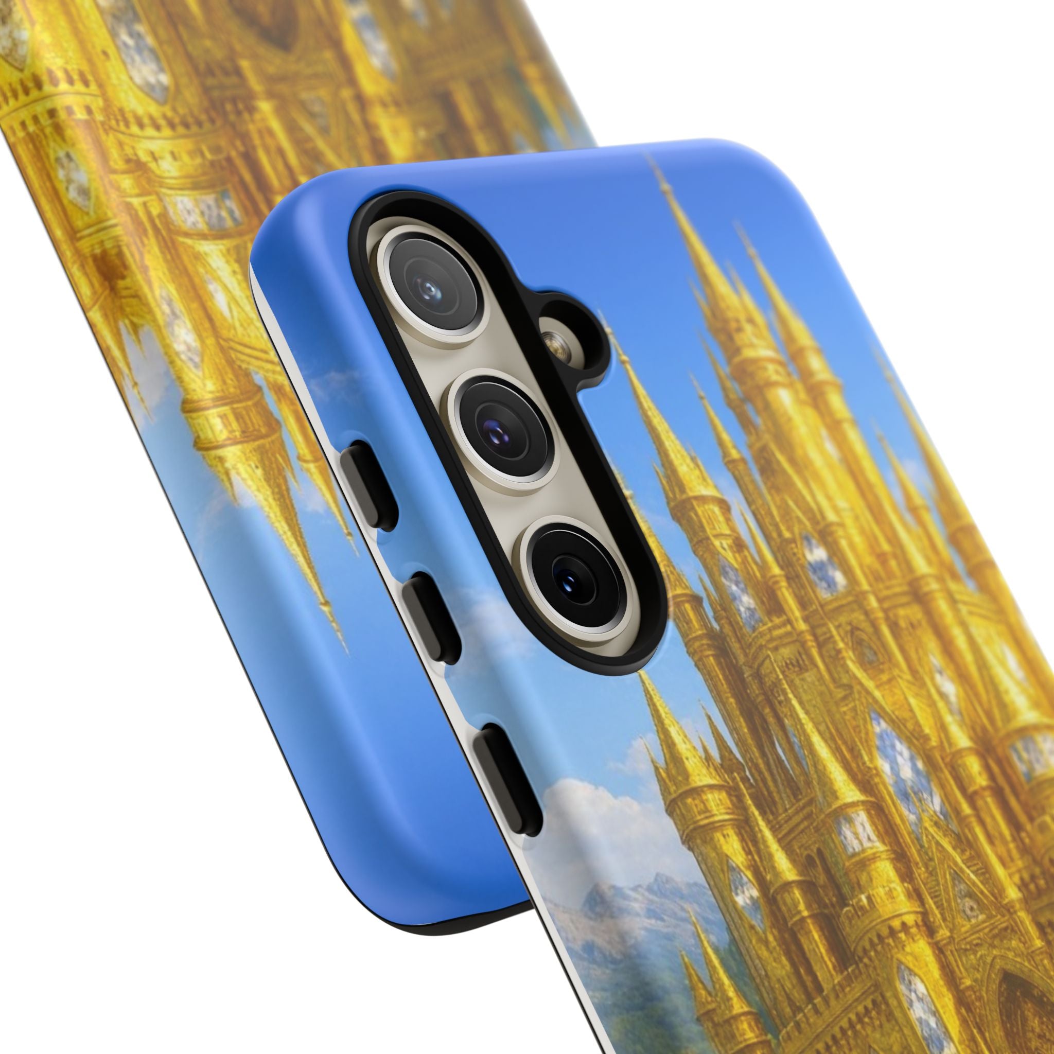 PRB Golden Castle iPhone Case | Fantasy Palace Phone Case by Power Runs Black