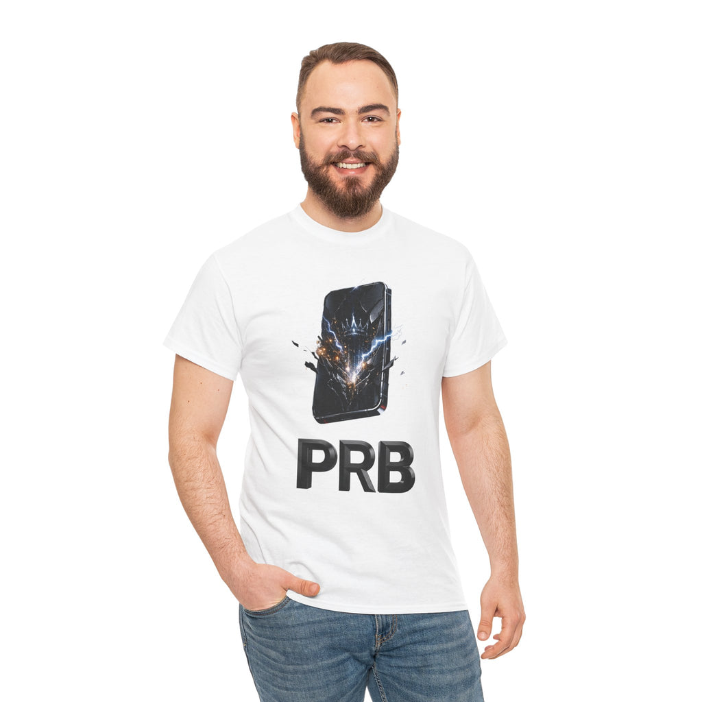 PRB Phone Smash Graphic Tee by Printify