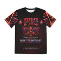 PRB Built to Outlast Men's Graphic Tee | Power Runs Black Vintage Rock Shirt by Power Runs Black