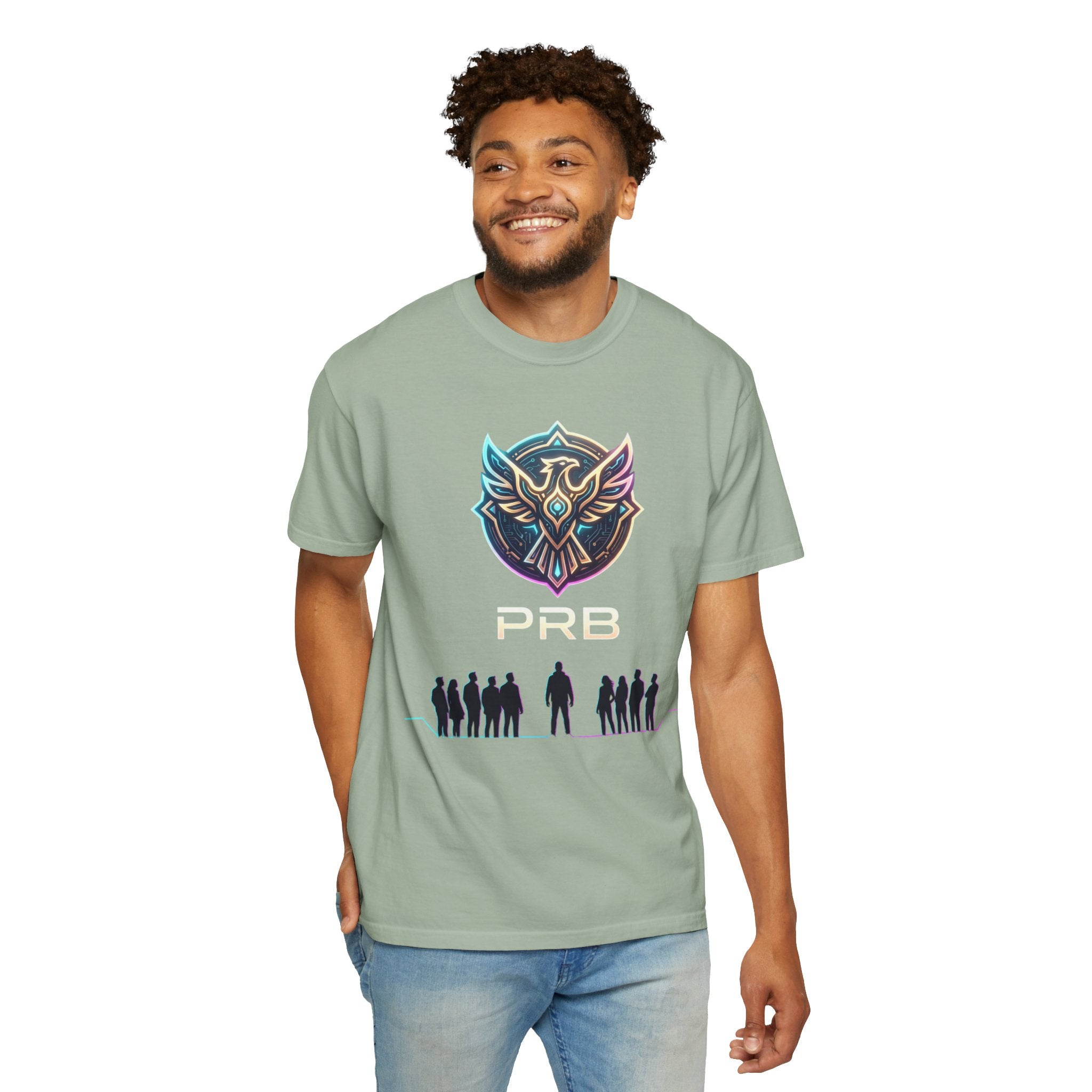 PRB Valorant Team Silhouette T-Shirt | Esports Gaming Graphic Tee by Printify