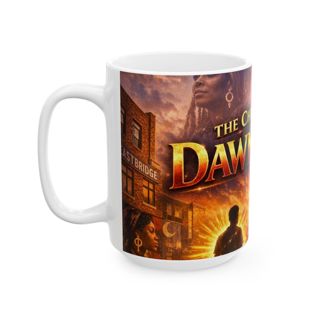 PRB Dawn Road Ceramic Mug – "The Children of the Dawn Road" Fantasy Coffee Mug by Printify