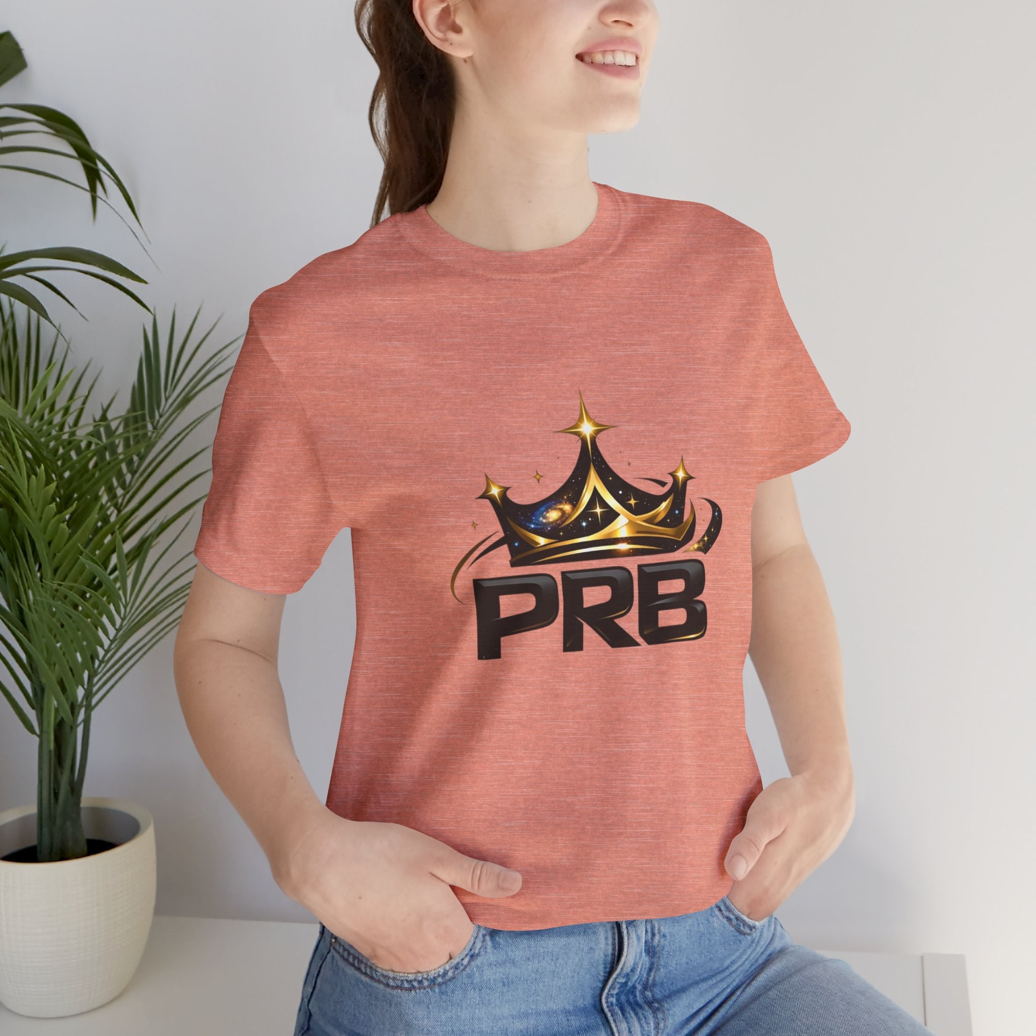 PRB Crown Tee — Graphic Logo T-Shirt by Power Runs Black