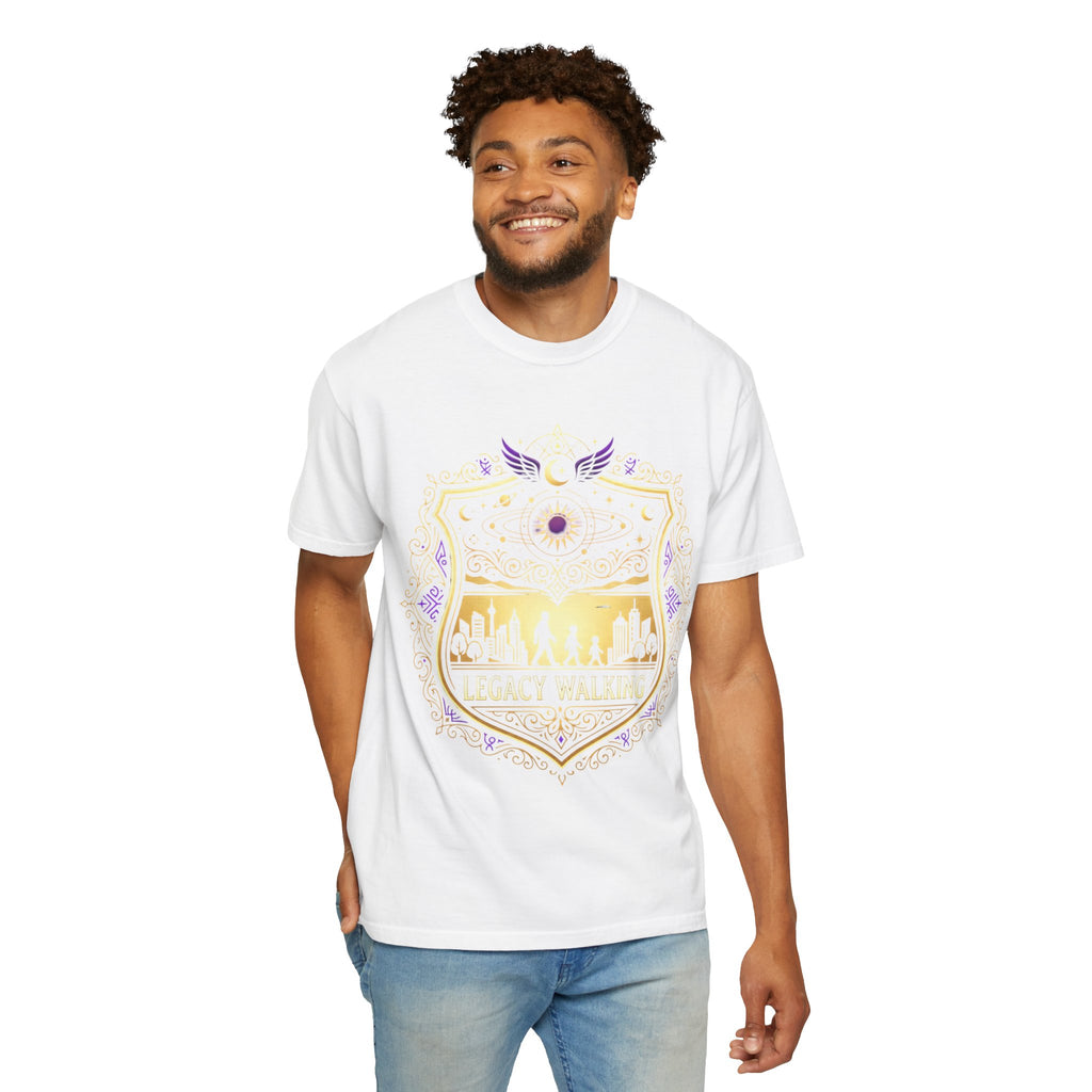 PRB Sci-Fi Adventure Graphic Tee | Futuristic Forest Print Unisex T-Shirt by Printify