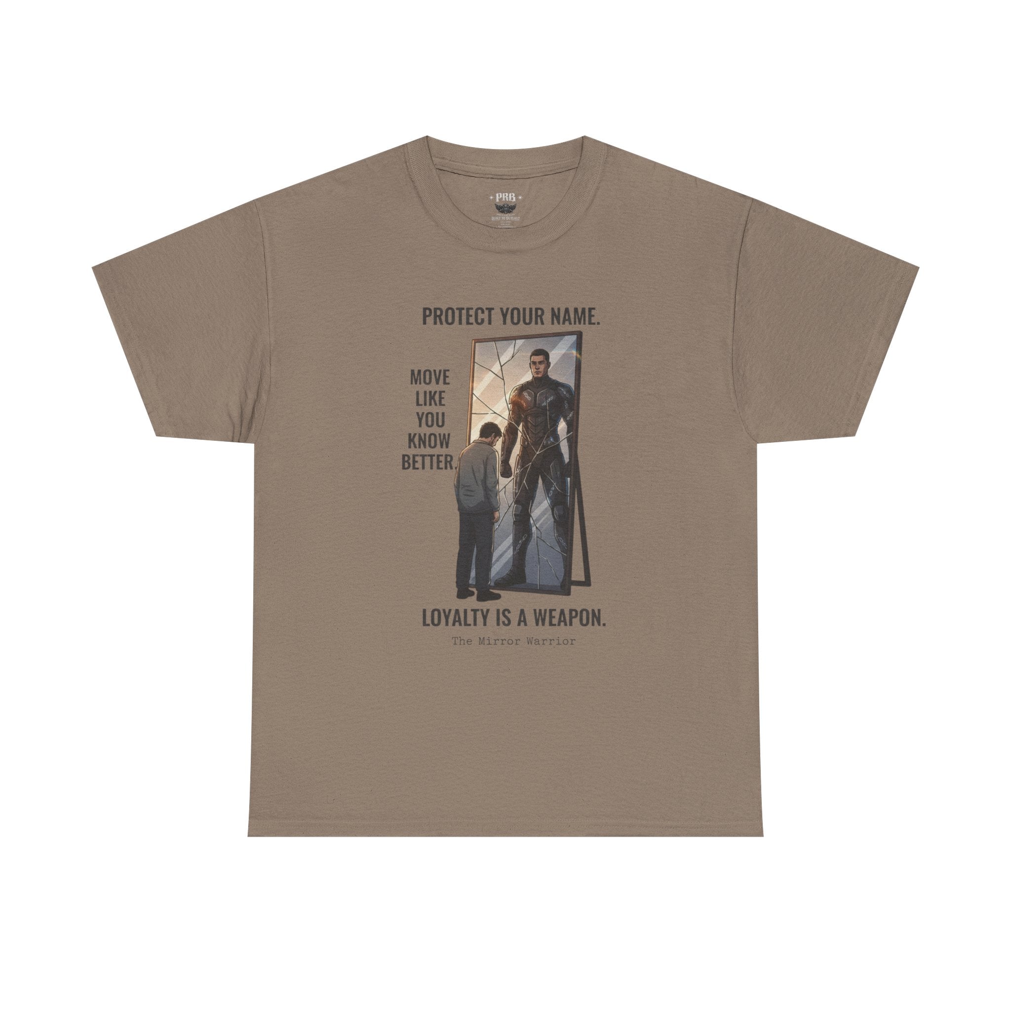 PRB Protect Your Name "Loyalty Is a Weapon" Graphic Tee by Power Runs Black