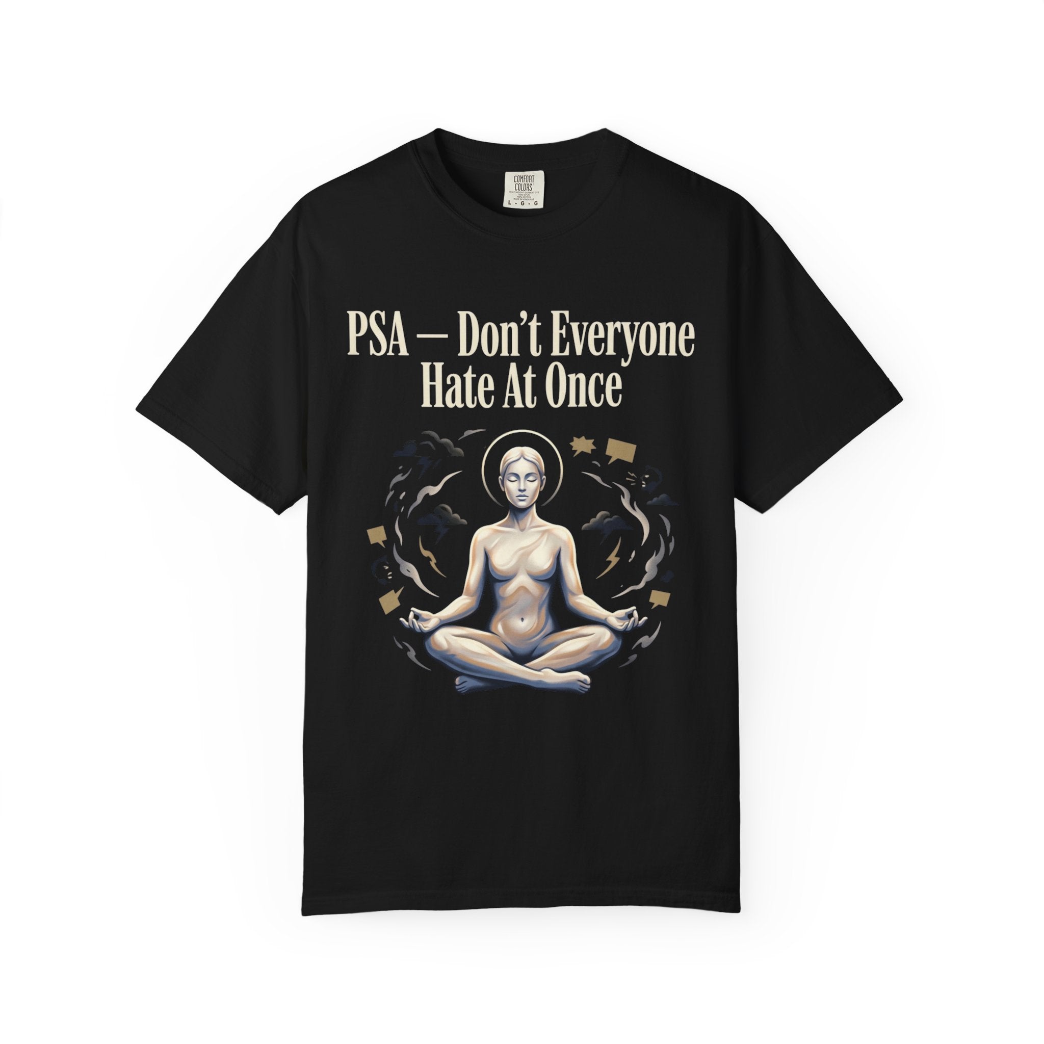 Meditation Goddess T-Shirt | Spiritual Yoga Tee by Printify