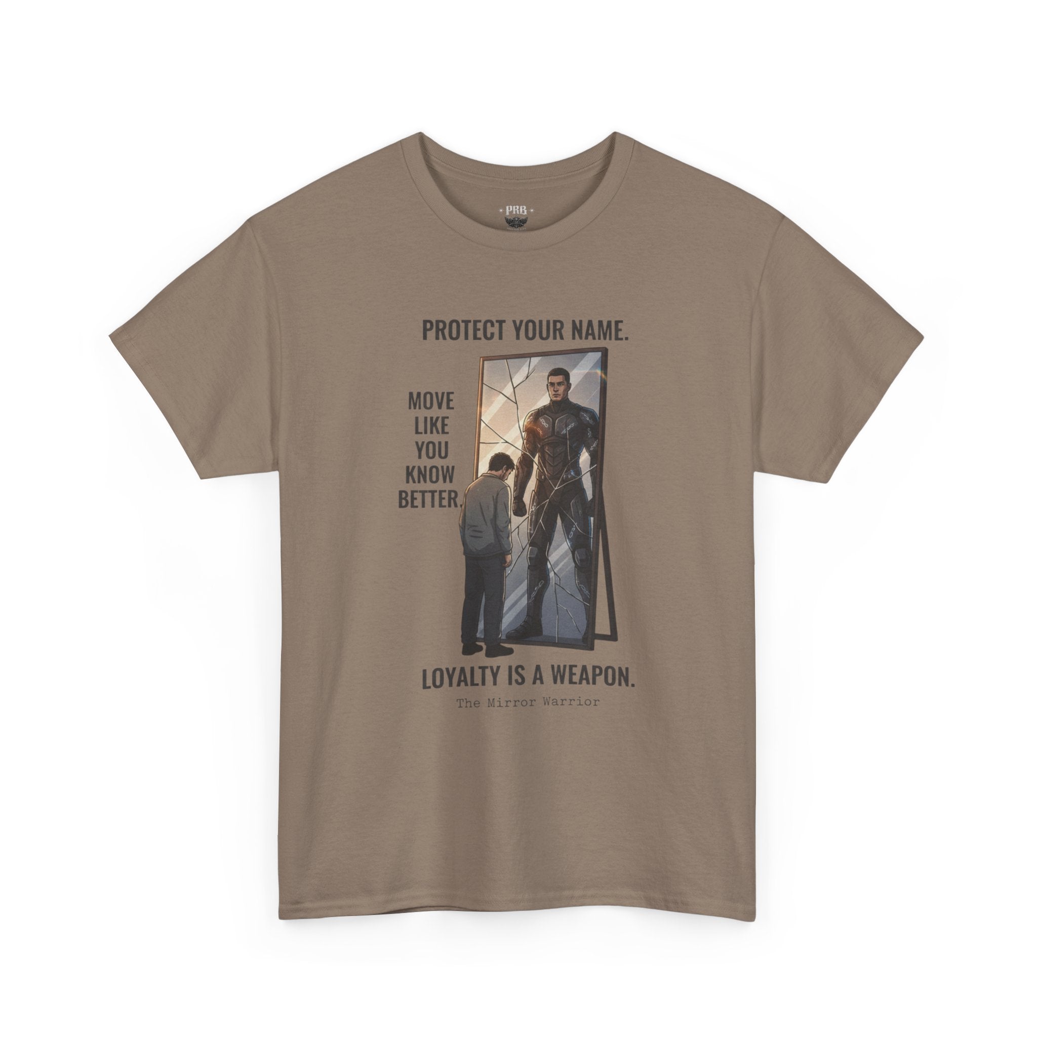 PRB Protect Your Name "Loyalty Is a Weapon" Graphic Tee by Power Runs Black