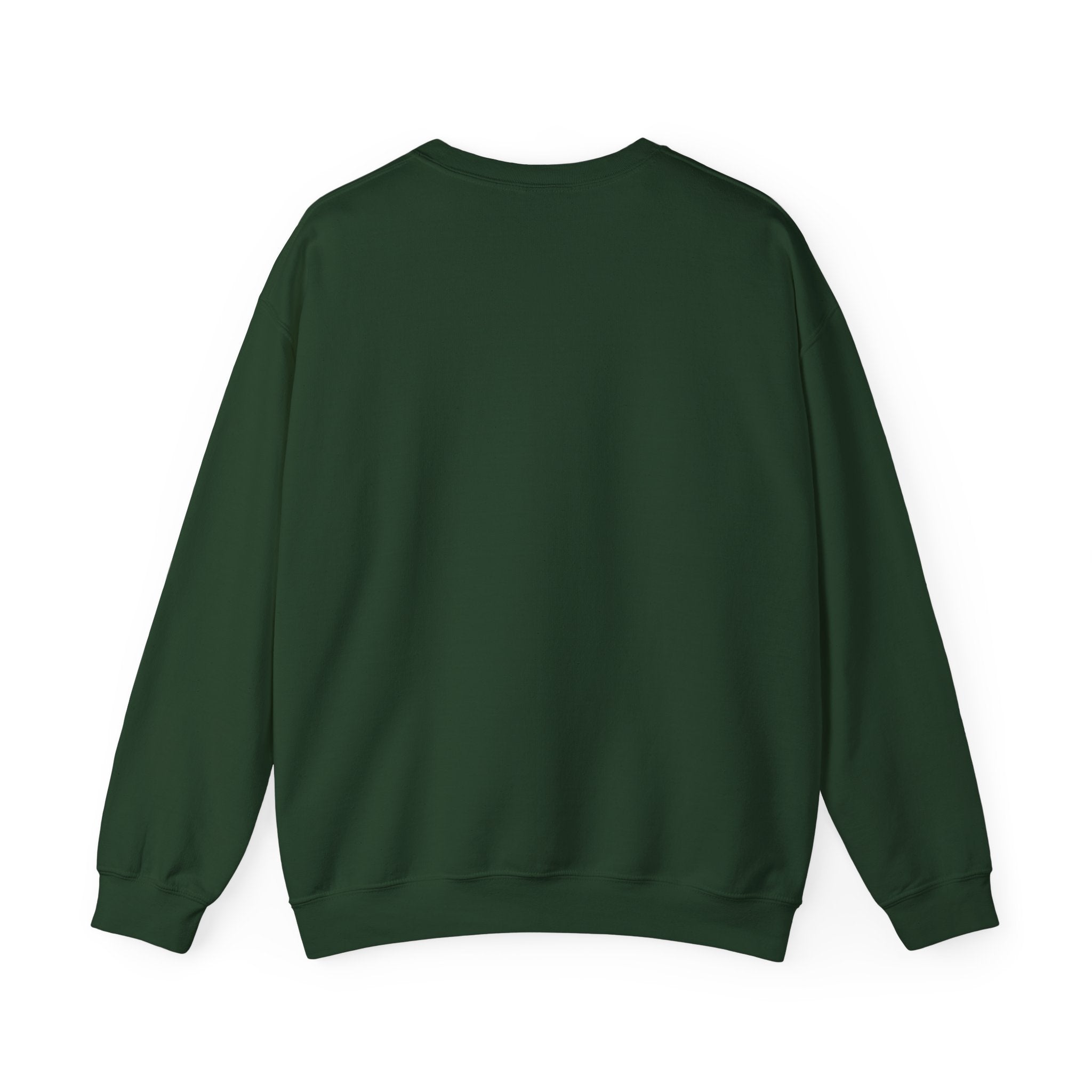 PRB Mystic Library Crewneck Sweatshirt — Cosmic Wizardry Art by Power Runs Black