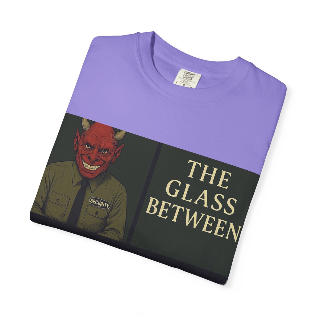 PRB The Glass Between Vintage Collage T-Shirt by Power Runs Black