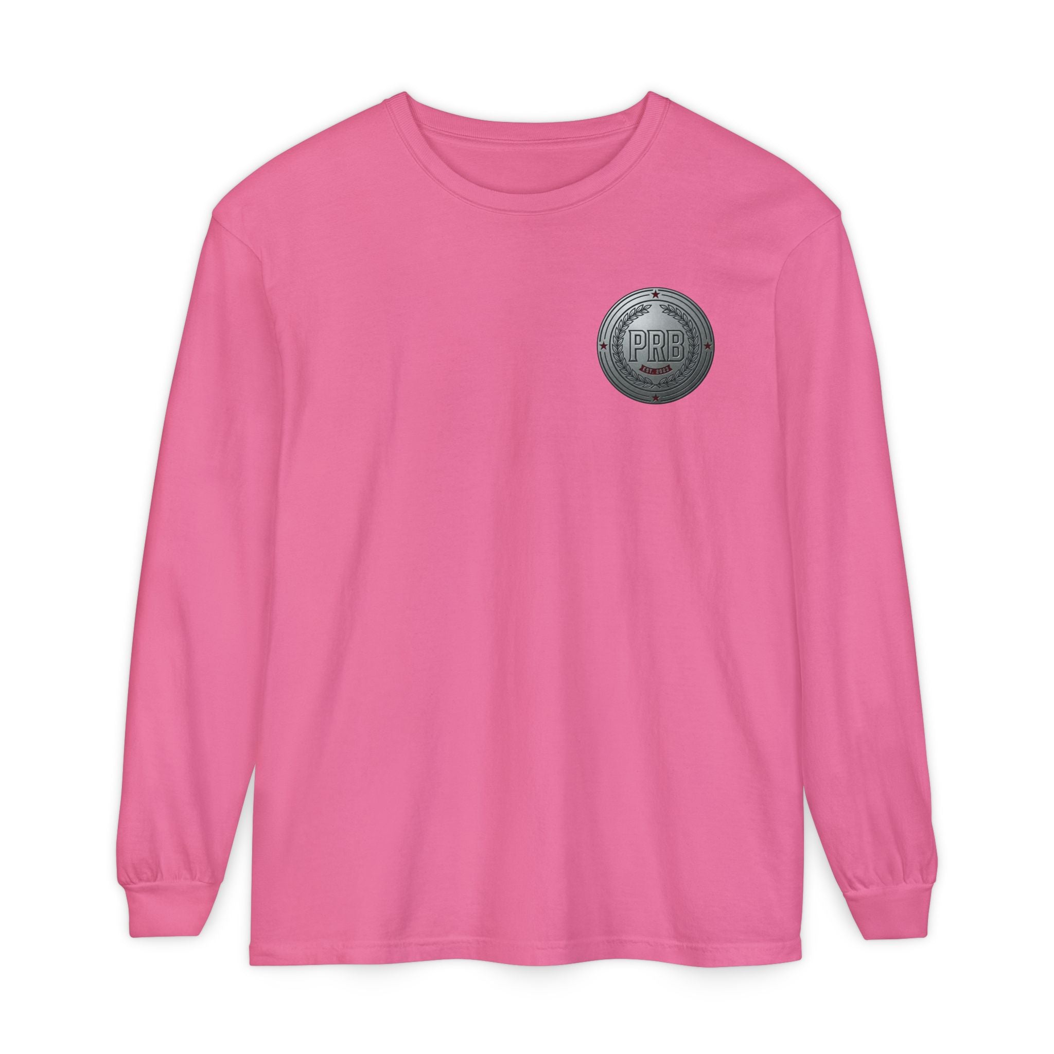 PRB The Starbound Seven graphic long sleeve shirt | cosmic superhero poster by Power Runs Black