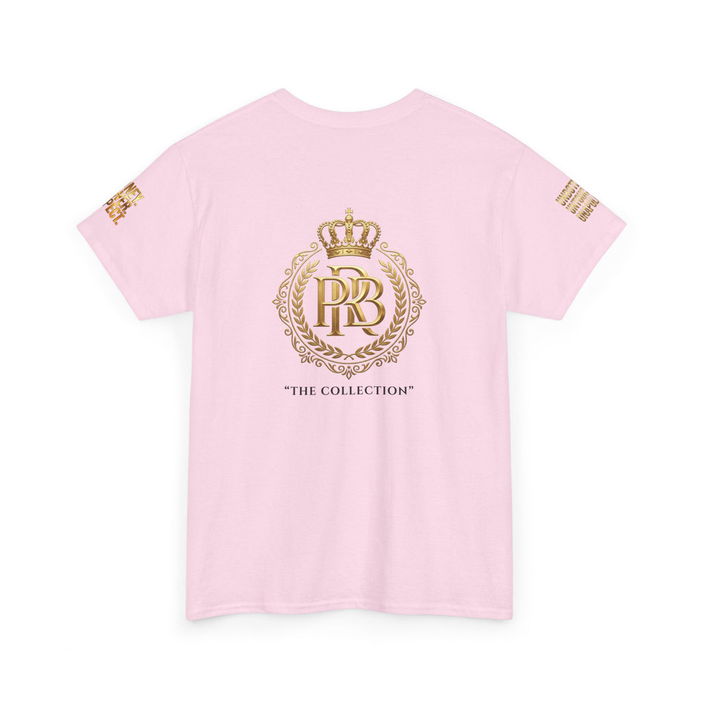 Power Runs Black PRB Pretty Rich Bitch The Collection by PRB Graphic Tee — Empowered Luxury Graphic T‑Shirt by Power Runs Black