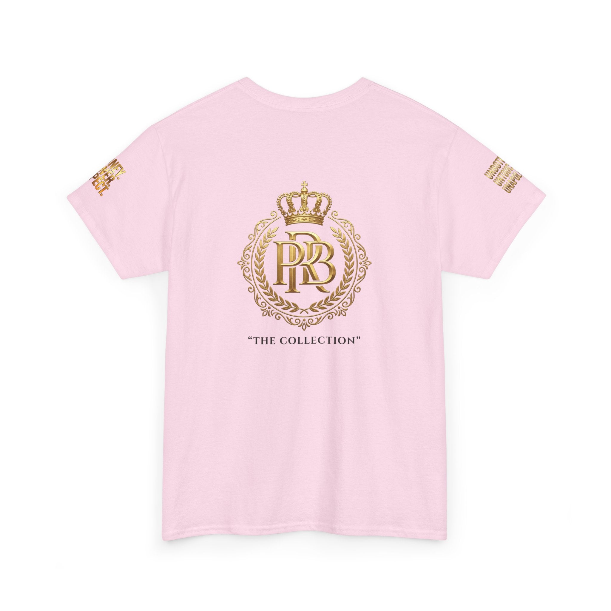 Power Runs Black PRB Pretty Rich Bitch The Collection by PRB Graphic Tee — Empowered Luxury Graphic T‑Shirt by Power Runs Black