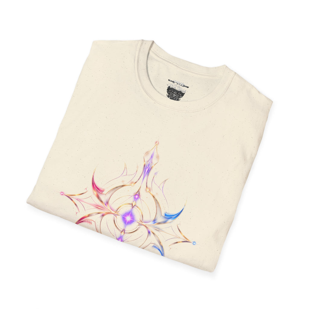 Power Runs Black PRB Pretty Rich Bitch The Collection Mystic Mandala Tee — Subtle Pastel Spiritual Graphic T-Shirt by Printify