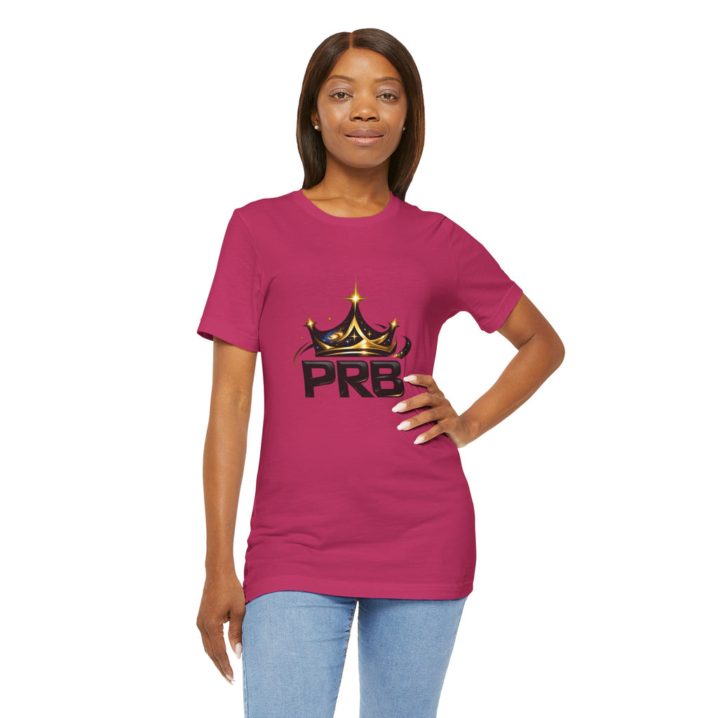 PRB Crown Tee — Graphic Logo T-Shirt by Power Runs Black