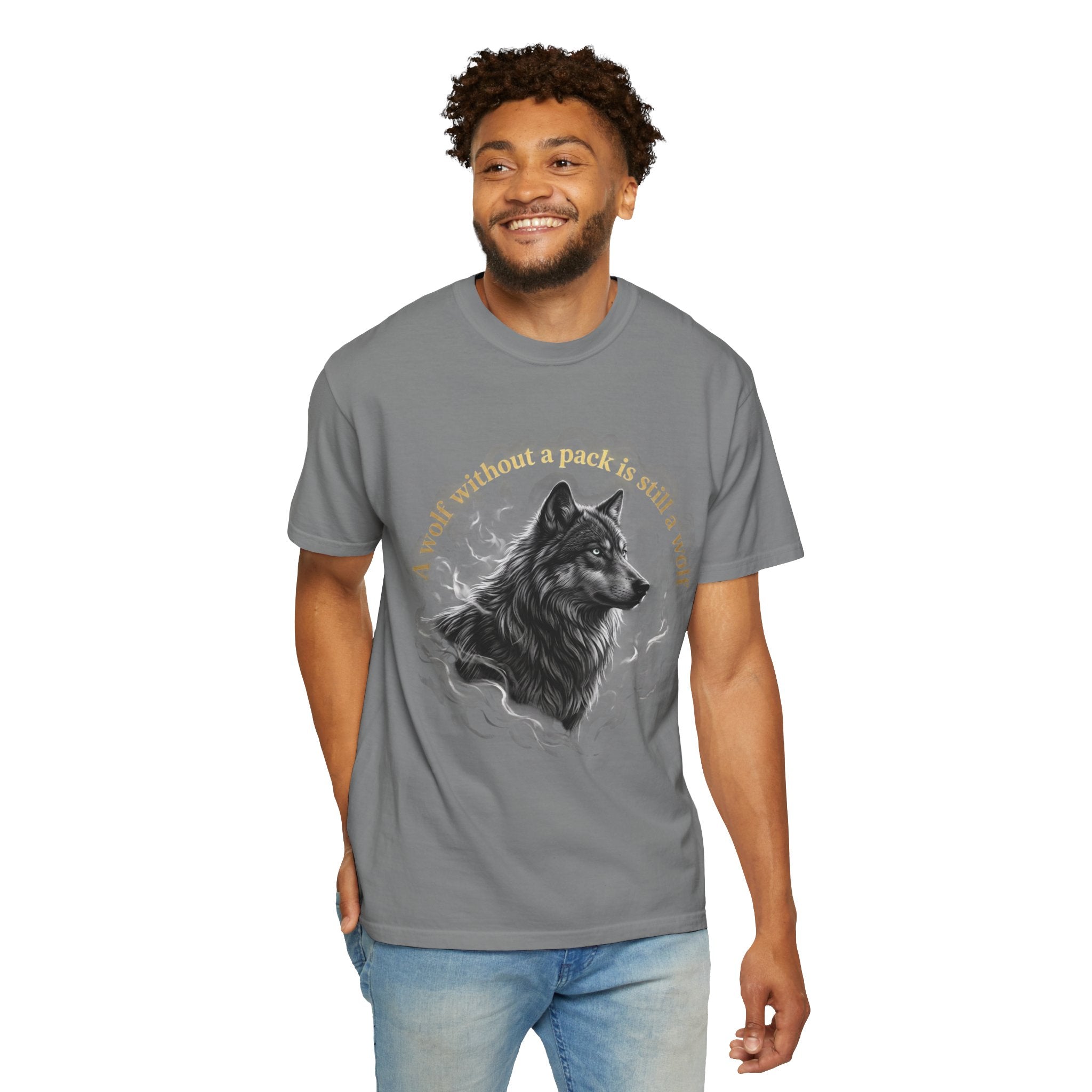PRB Wolf Portrait T-Shirt — "You’ll Shoot Your Eye Out" Vintage Graphic Tee by Printify