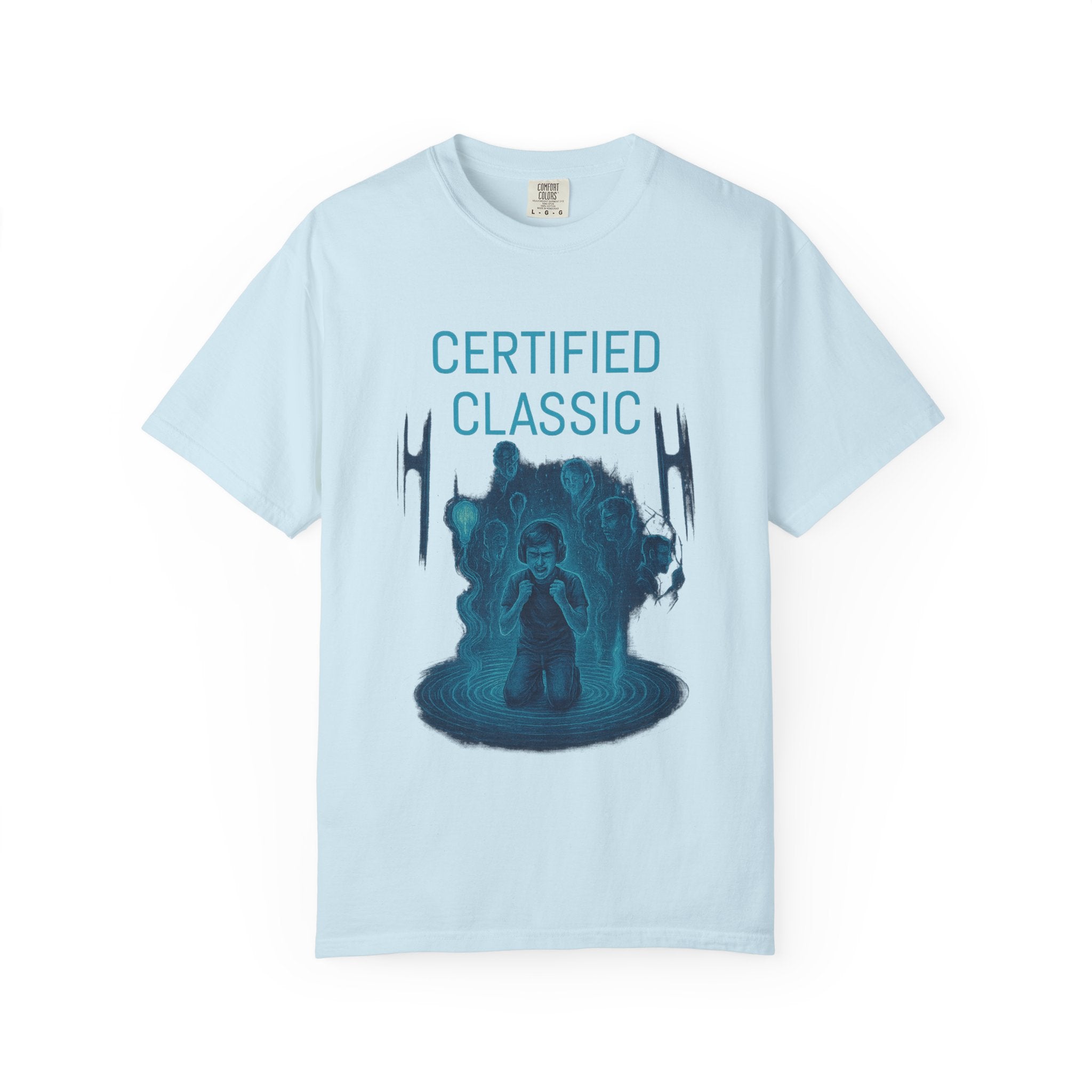 PRB Certified Classic T-Shirt – Retro Sci‑Fi Graphic Tee by Power Runs Black