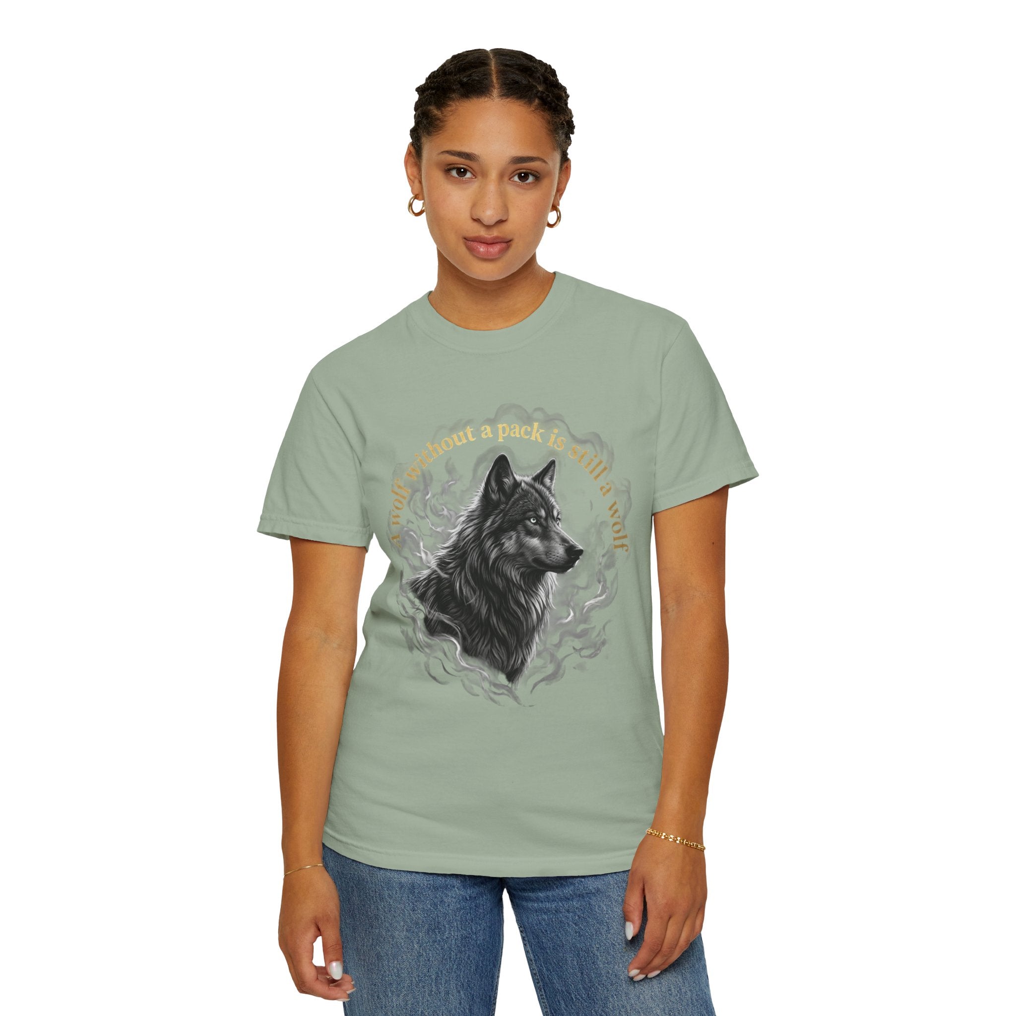 PRB Wolf Portrait T-Shirt — "You’ll Shoot Your Eye Out" Vintage Graphic Tee by Printify
