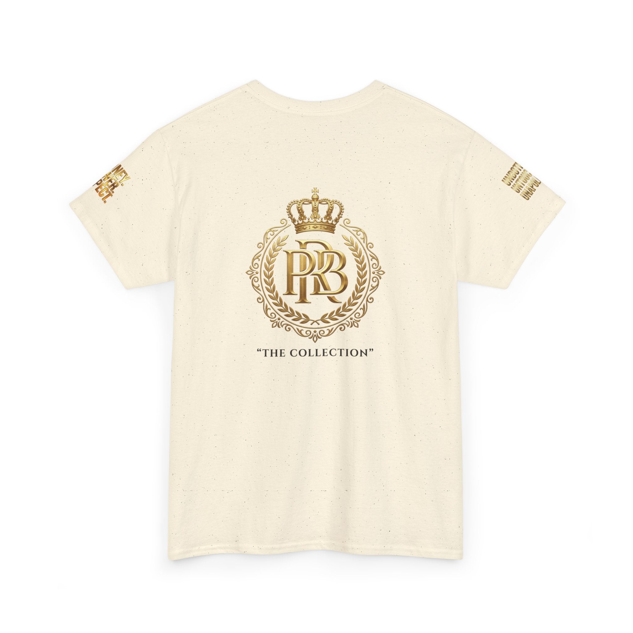 Power Runs Black PRB Pretty Rich Bitch The Collection by PRB Graphic Tee — Empowered Luxury Graphic T‑Shirt by Power Runs Black
