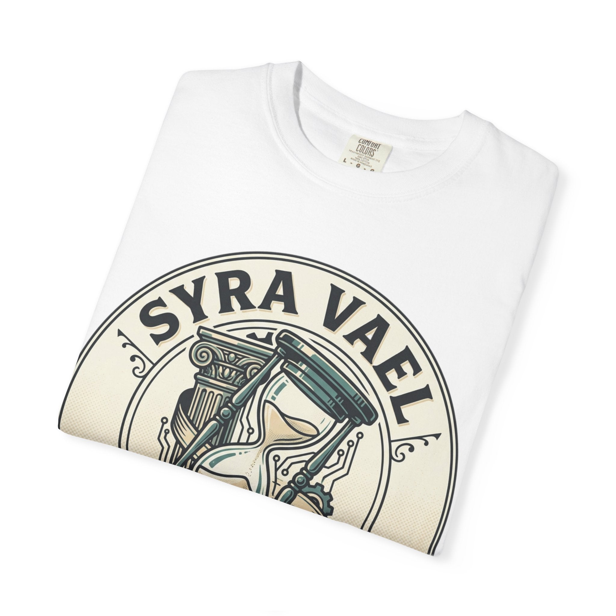 Power Runs Black PRB Syra Vael Hourglass Emblem T-Shirt by Power Runs Black