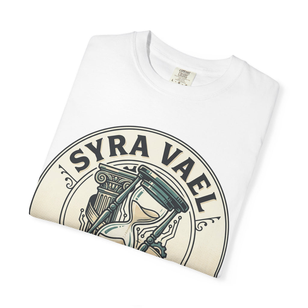Power Runs Black PRB Syra Vael Hourglass Emblem T-Shirt by Printify
