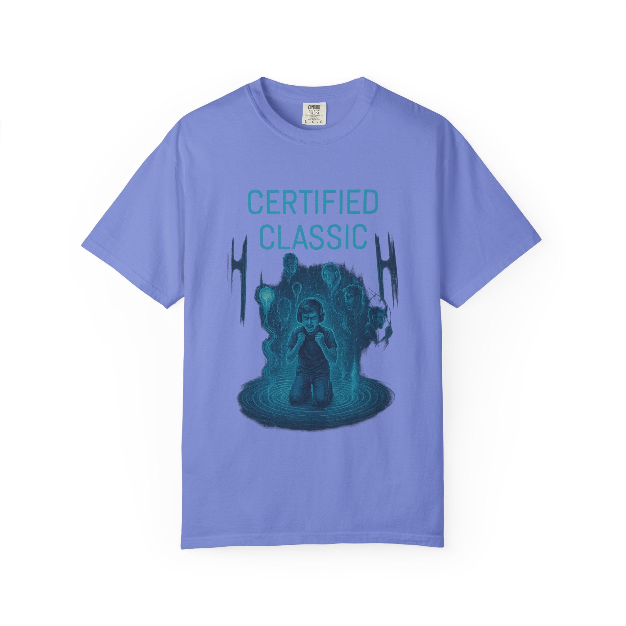 PRB Certified Classic T-Shirt – Retro Sci‑Fi Graphic Tee by Power Runs Black