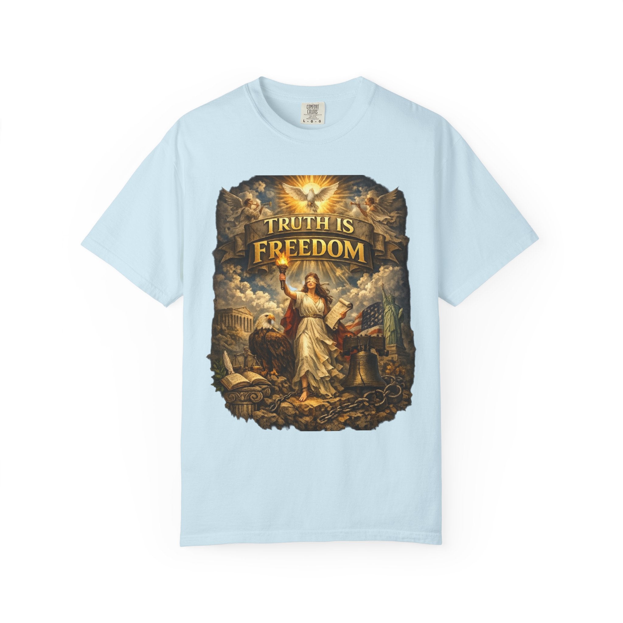 PRB Truth Is Freedom Graphic T-Shirt by Power Runs Black