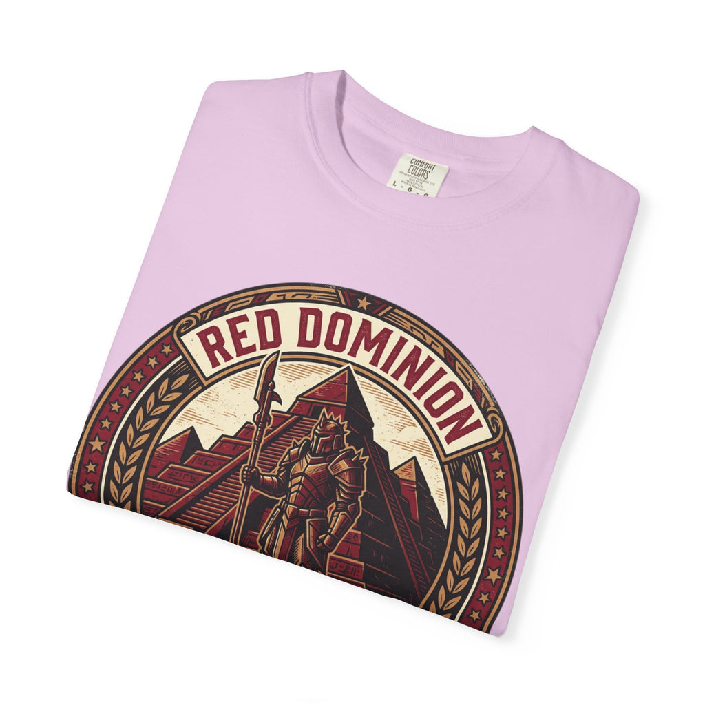 Power Runs Black PRB Red Dominion 'Right Side' Graphic T-Shirt by Printify
