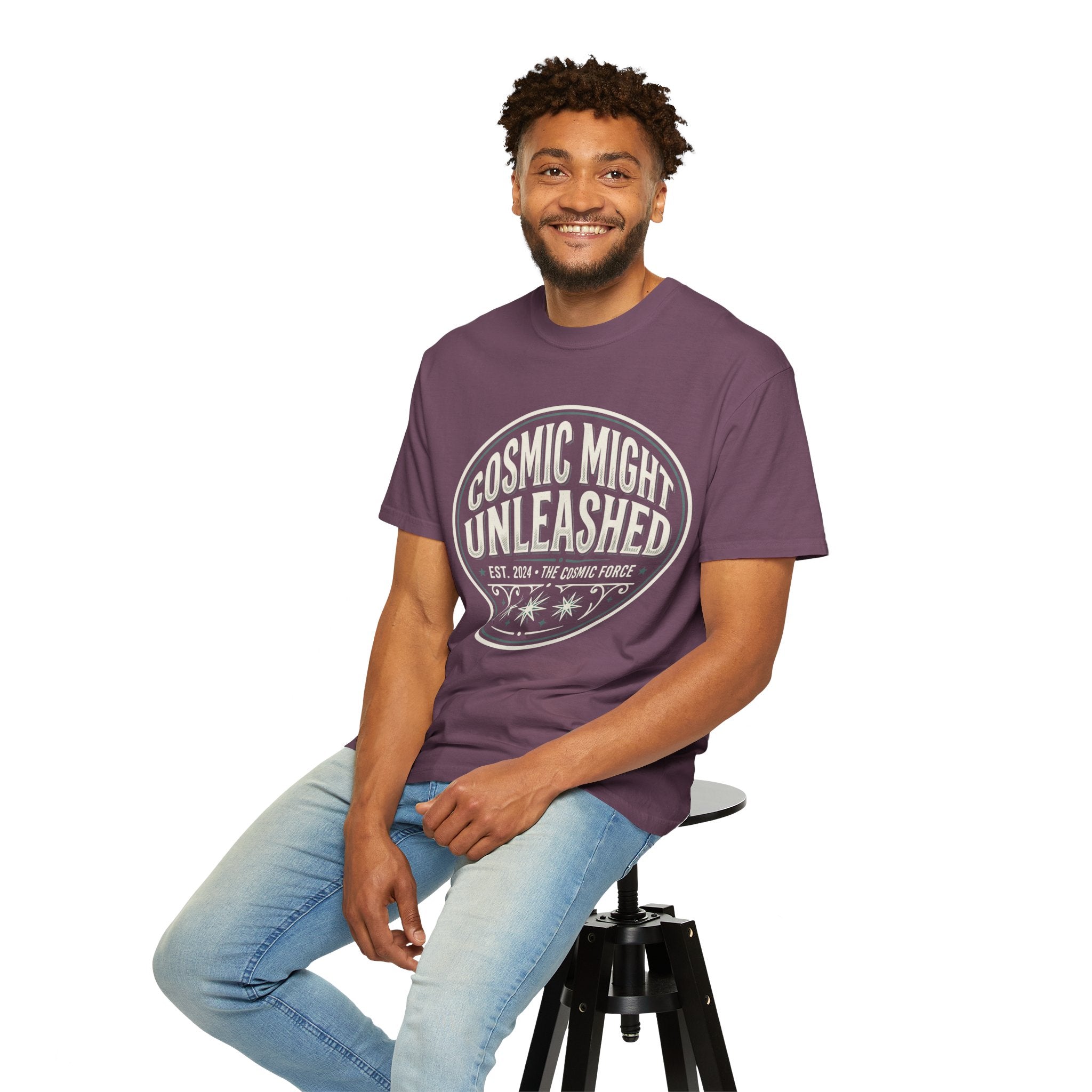 PRB Starforged Flex Cosmic Might Unleashed T-Shirt by Power Runs Black