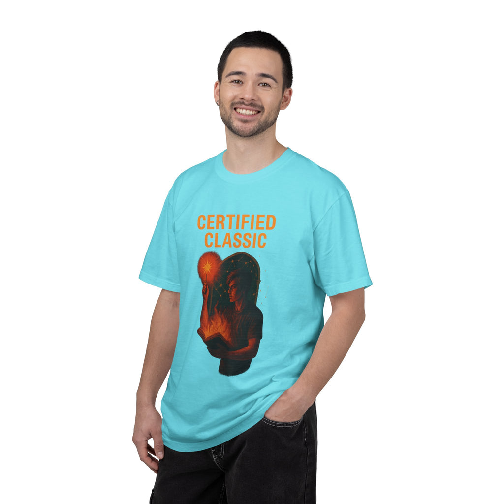 PRB Certified Classic head silhouette holding light bulb T-shirt | vintage inspired graphic tee by Power Runs Black