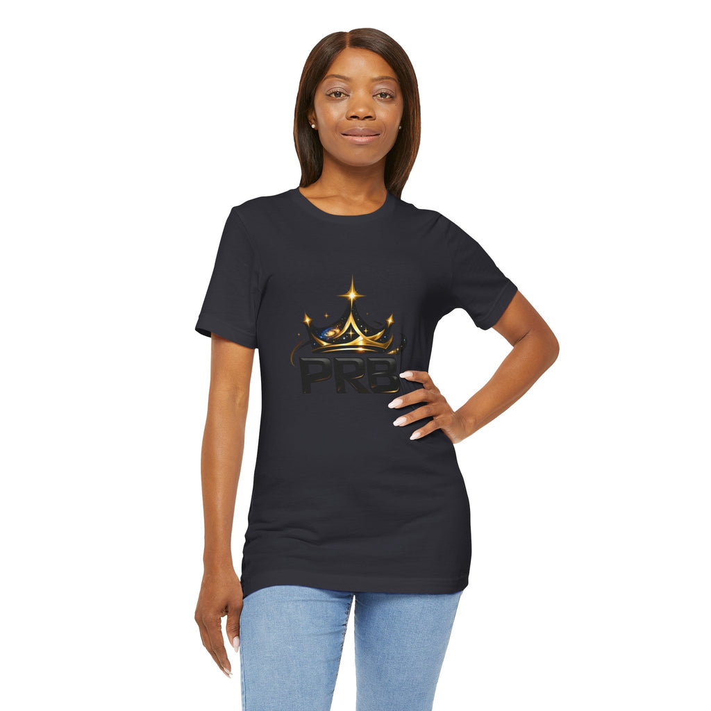 PRB Crown Tee — Graphic Logo T-Shirt by Power Runs Black