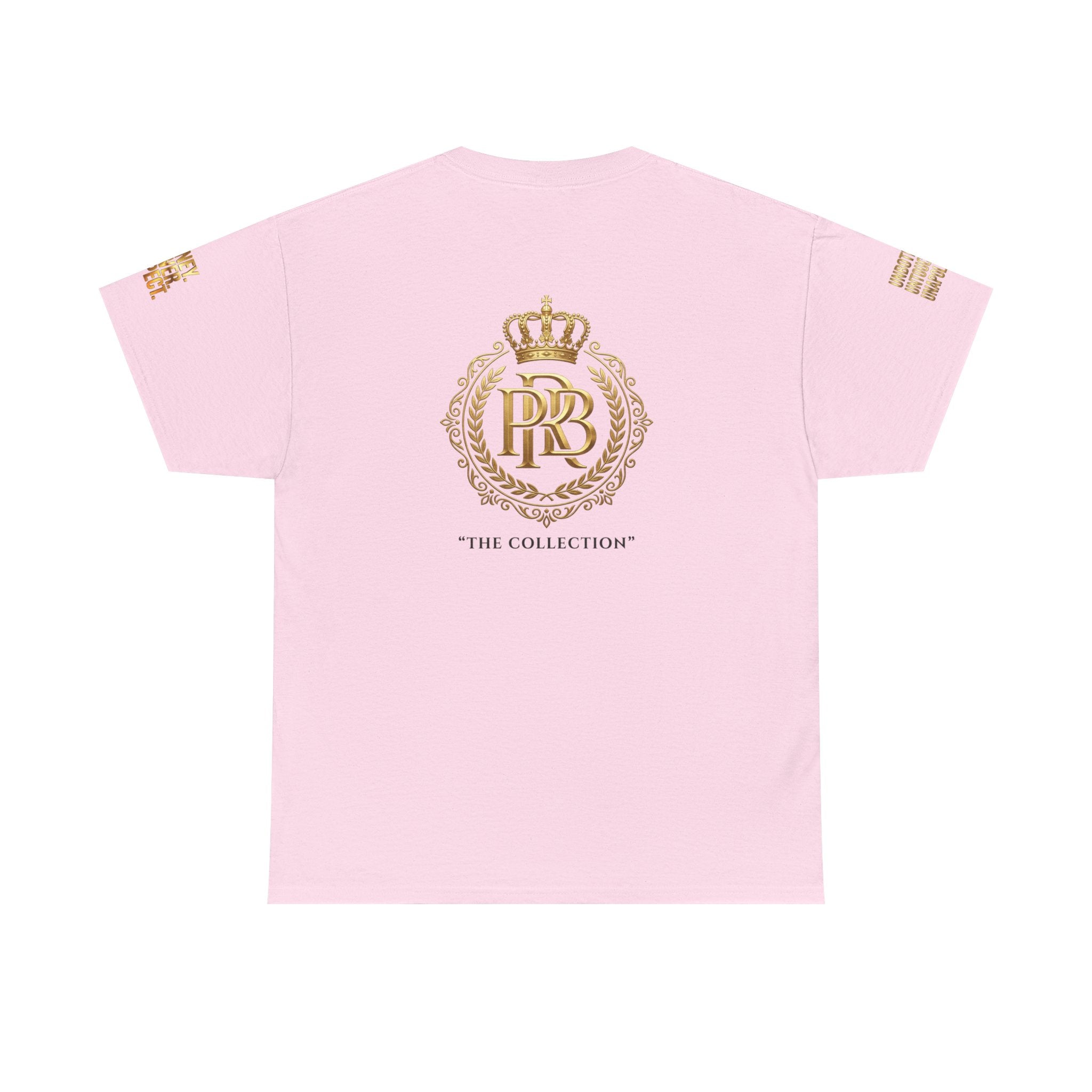 Power Runs Black PRB Pretty Rich Bitch The Collection by PRB Graphic Tee — Empowered Luxury Graphic T‑Shirt by Power Runs Black