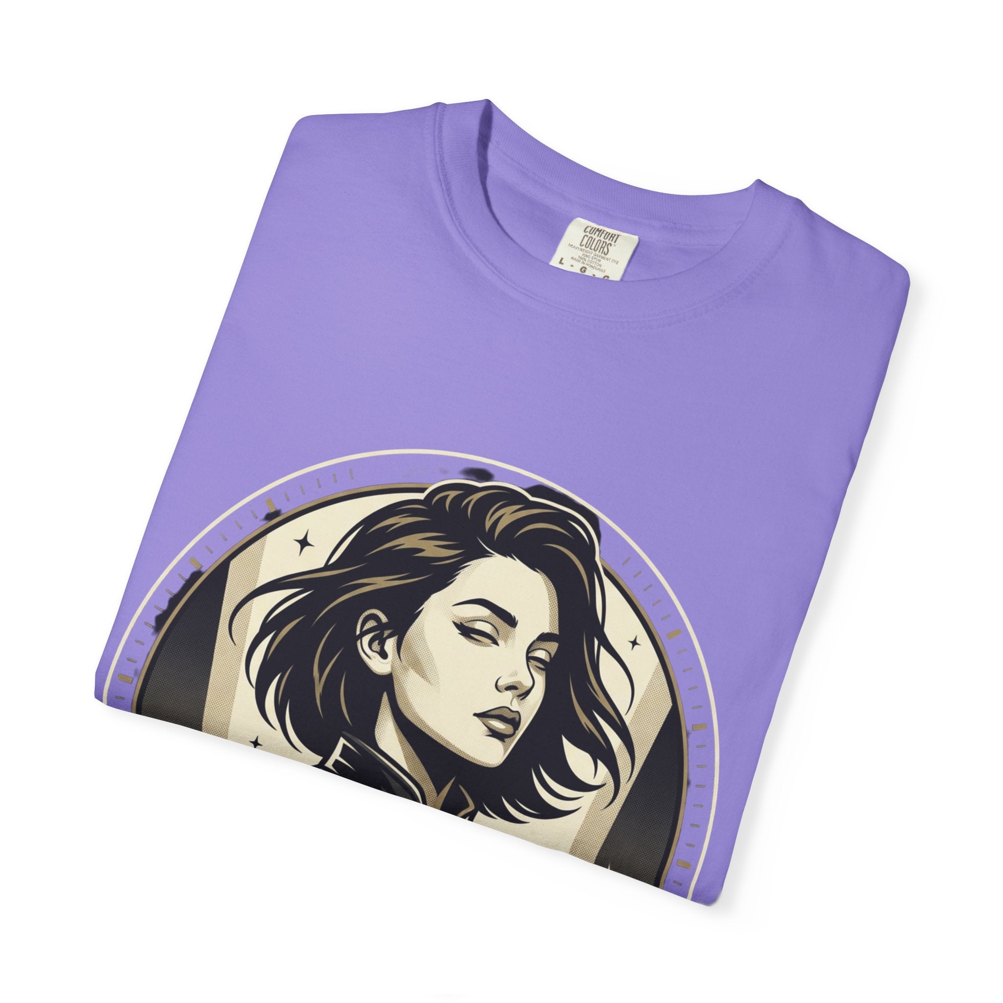Power Runs Black Retro Space Captain Portrait T-Shirt — 'Fearless Commander' Graphic Tee by Power Runs Black