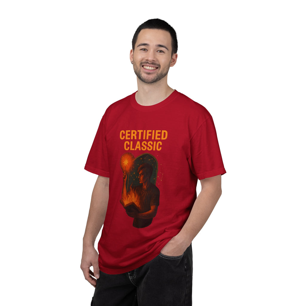 PRB Certified Classic head silhouette holding light bulb T-shirt | vintage inspired graphic tee by Power Runs Black