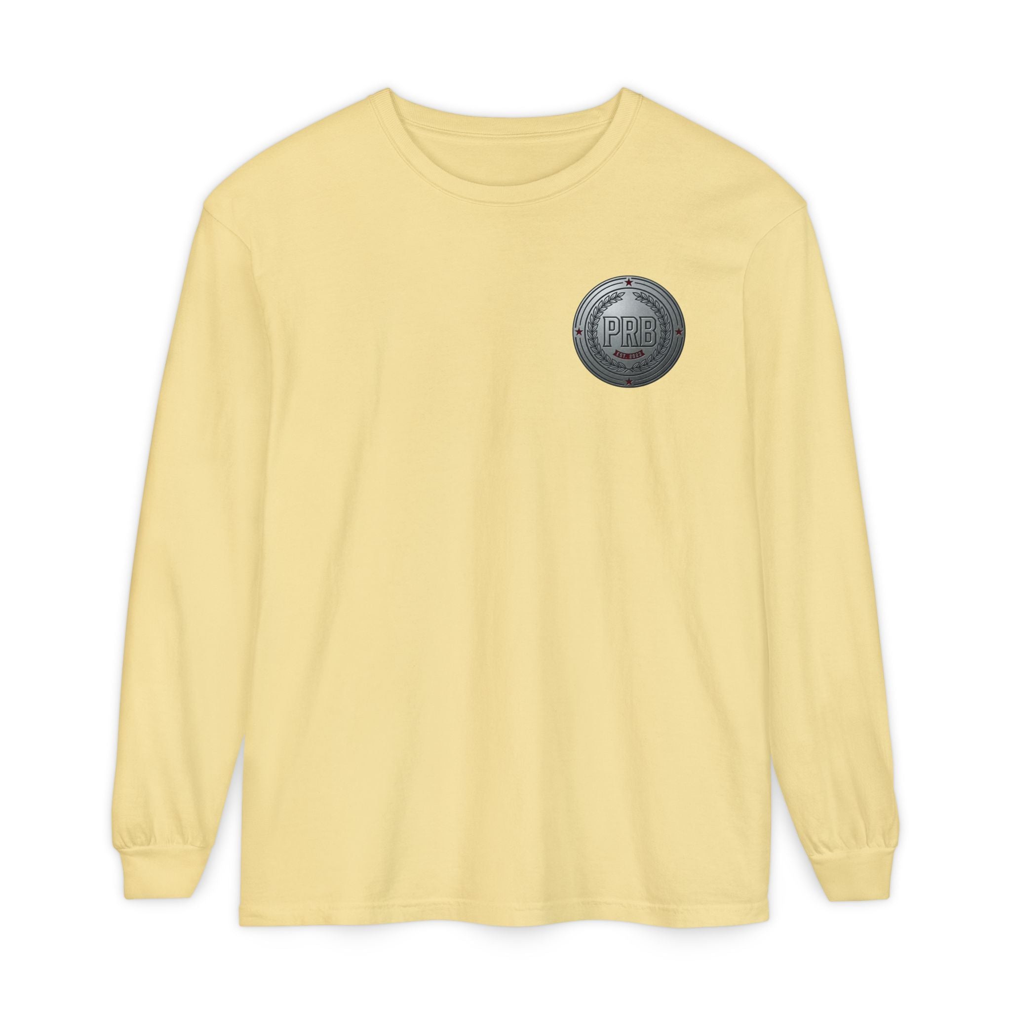 PRB The Starbound Seven graphic long sleeve shirt | cosmic superhero poster by Power Runs Black
