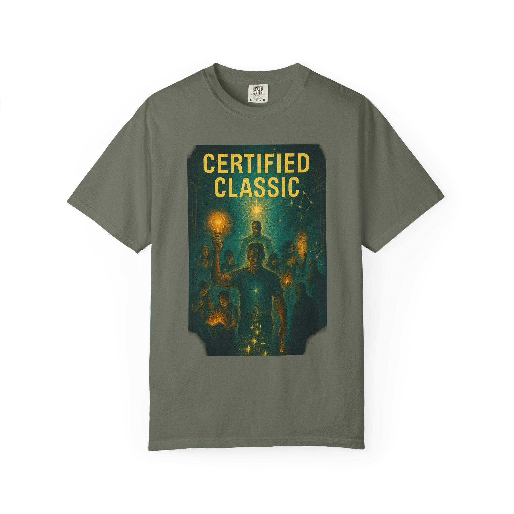 PRB Certified Classic T-Shirt — Vintage Lanterns Graphic Tee by Power Runs Black