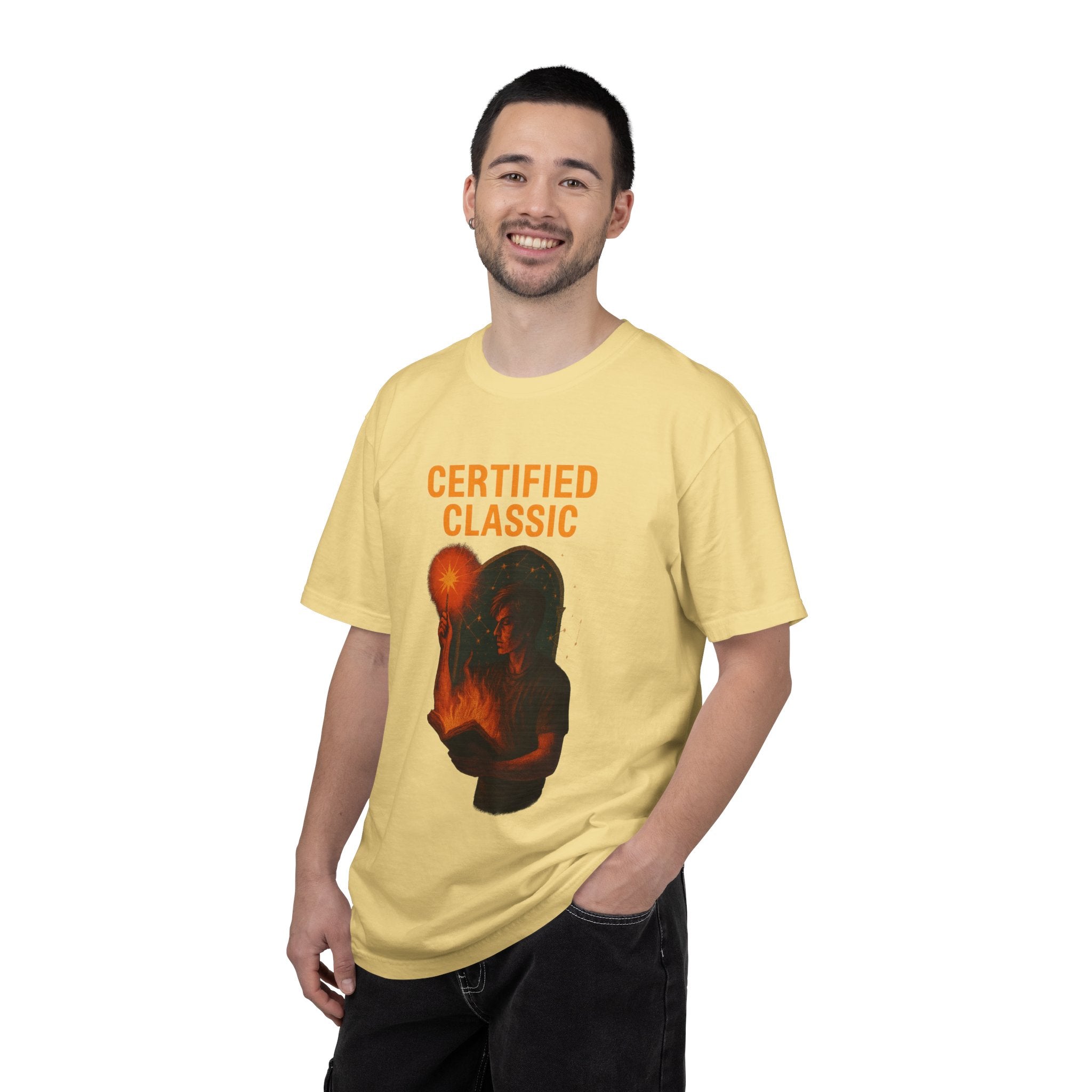 PRB Certified Classic head silhouette holding light bulb T-shirt | vintage inspired graphic tee by Power Runs Black