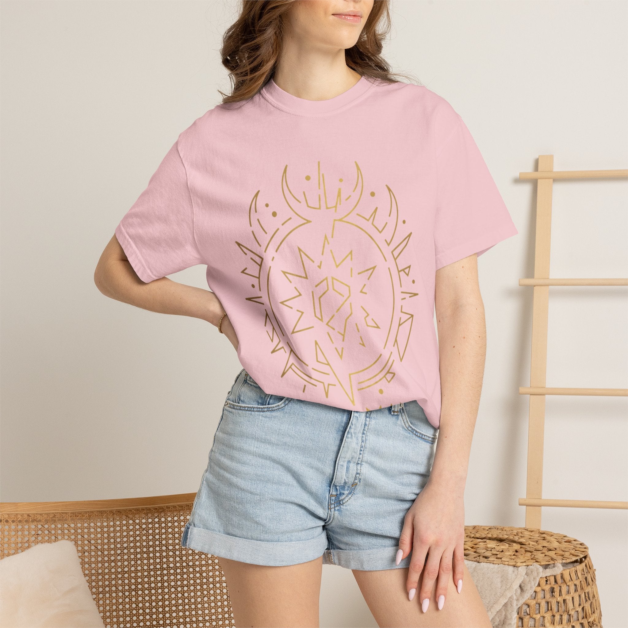 Power Runs Black PRB Cael Mór Symbol T-Shirt — ‘Nothing Connects’ Minimal Graphic Tee by Power Runs Black