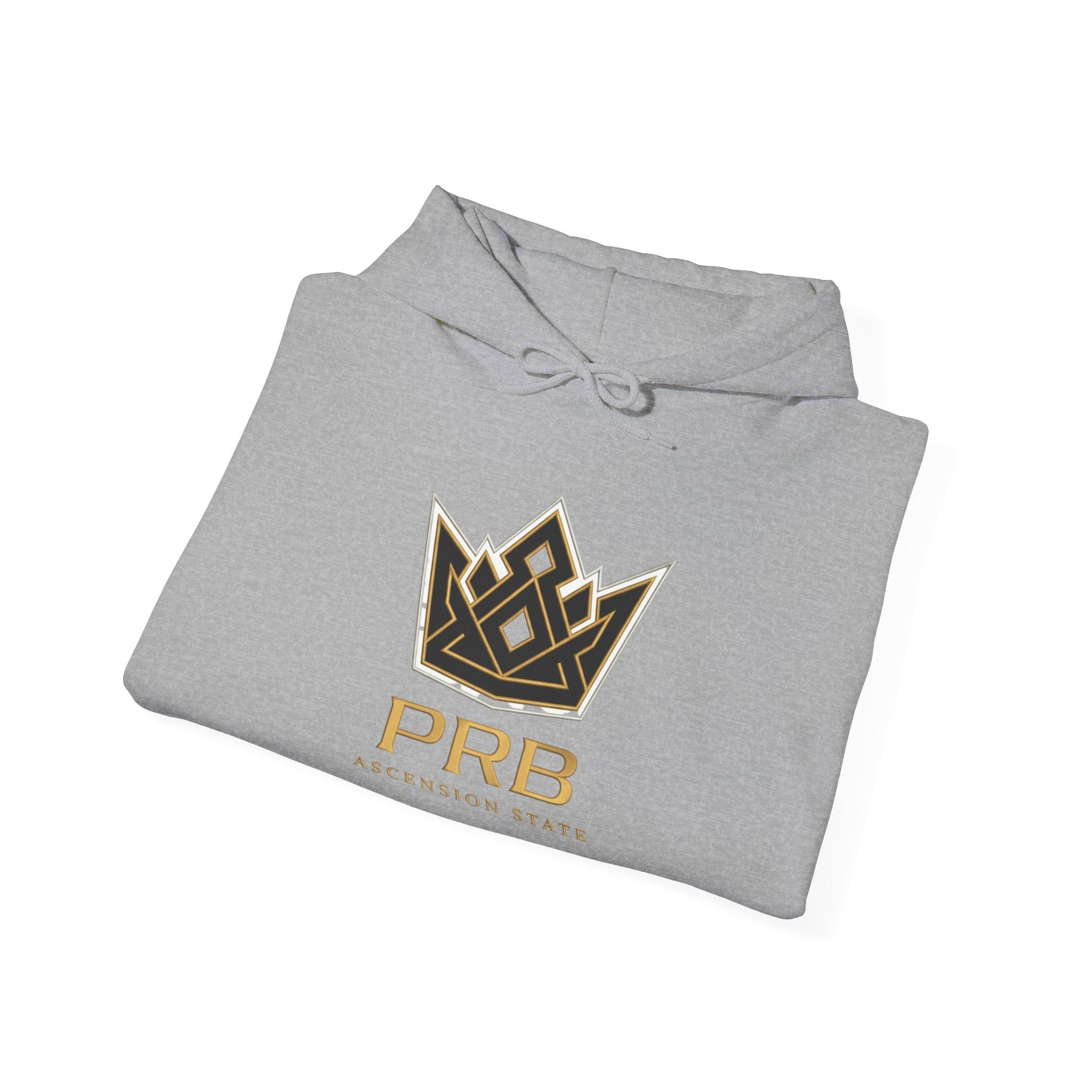 Power Runs Black PRB Logo hoodie Ascension State CROWN design by Power Runs Black