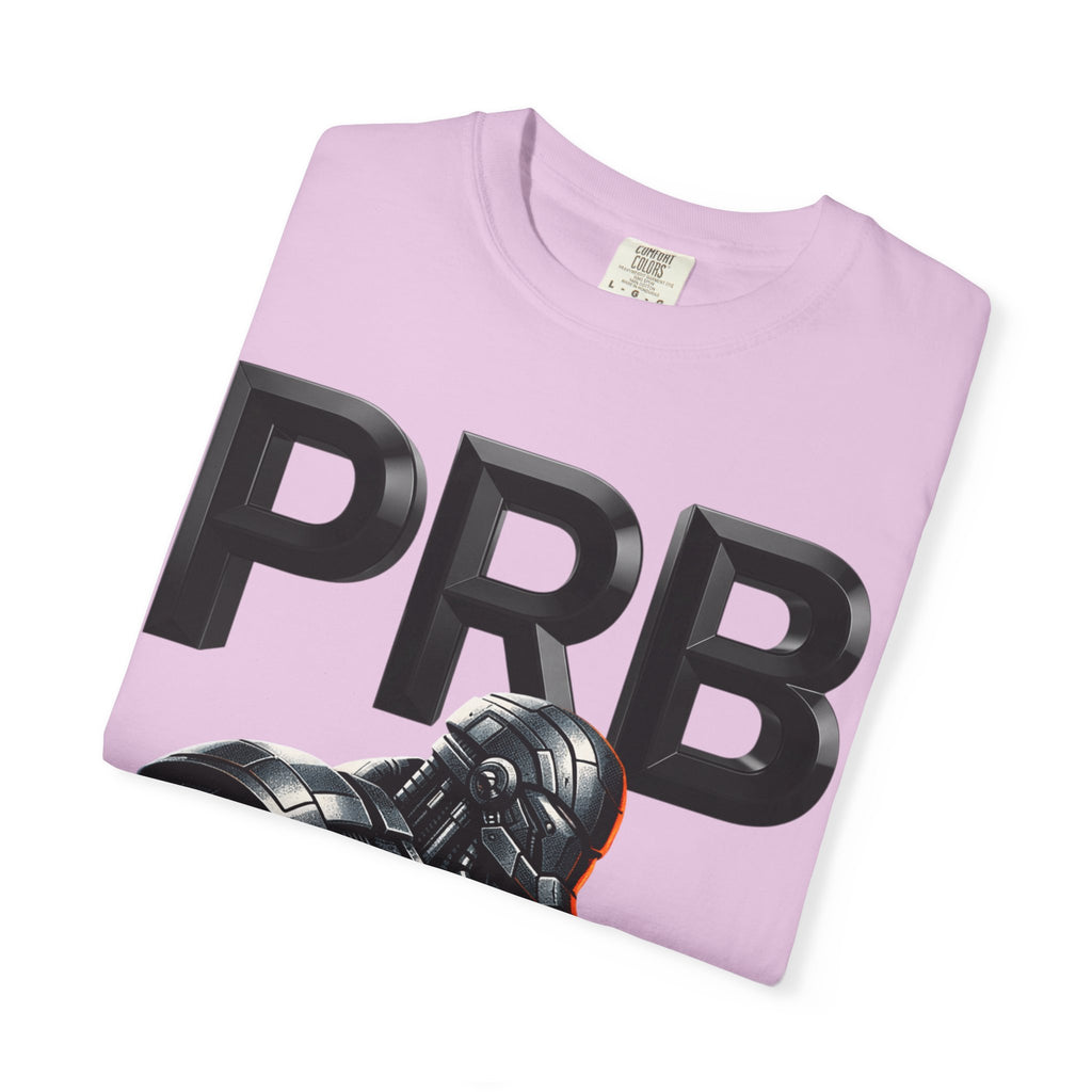 Built of Power PRB T-Shirt — Robotic Armor Graphic Tee by Printify