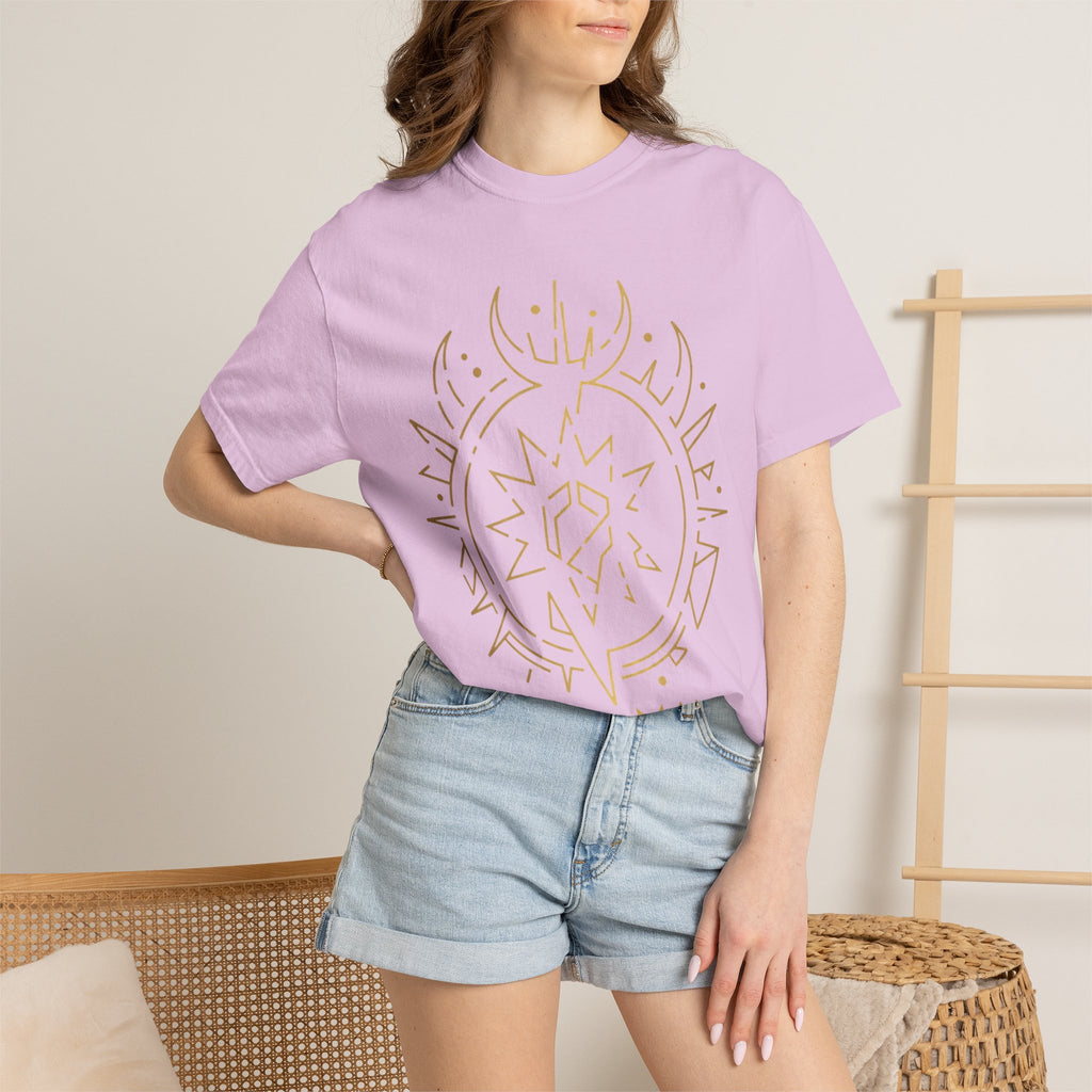 Power Runs Black PRB Cael Mór Symbol T-Shirt — ‘Nothing Connects’ Minimal Graphic Tee by Power Runs Black