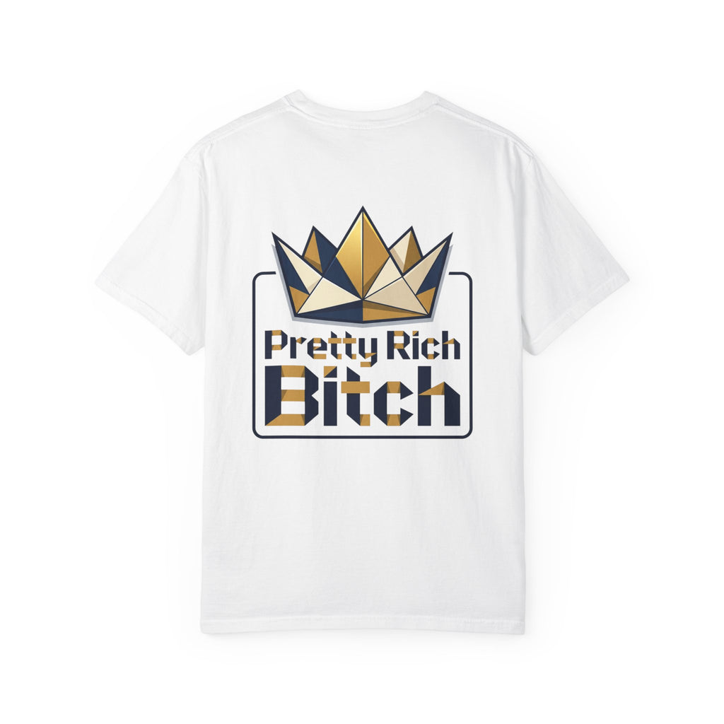 Pretty Rich Bitch The Collection by PRB T-Shirt — Afro Woman Graphic Tee by Power Runs Black