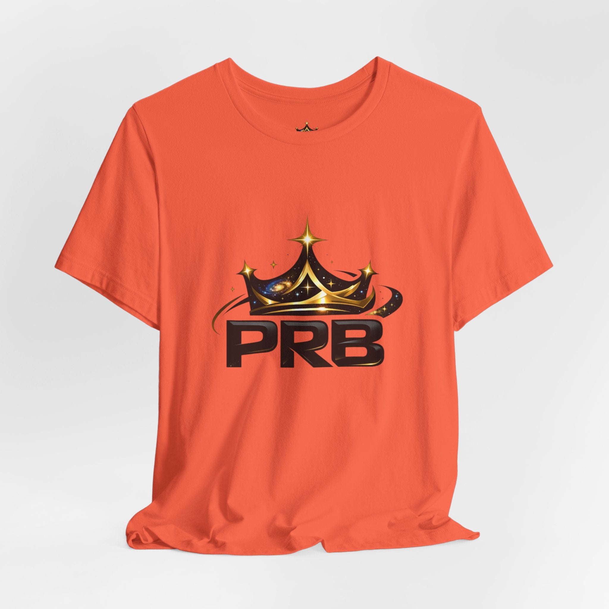 PRB Crown Tee — Graphic Logo T-Shirt by Power Runs Black