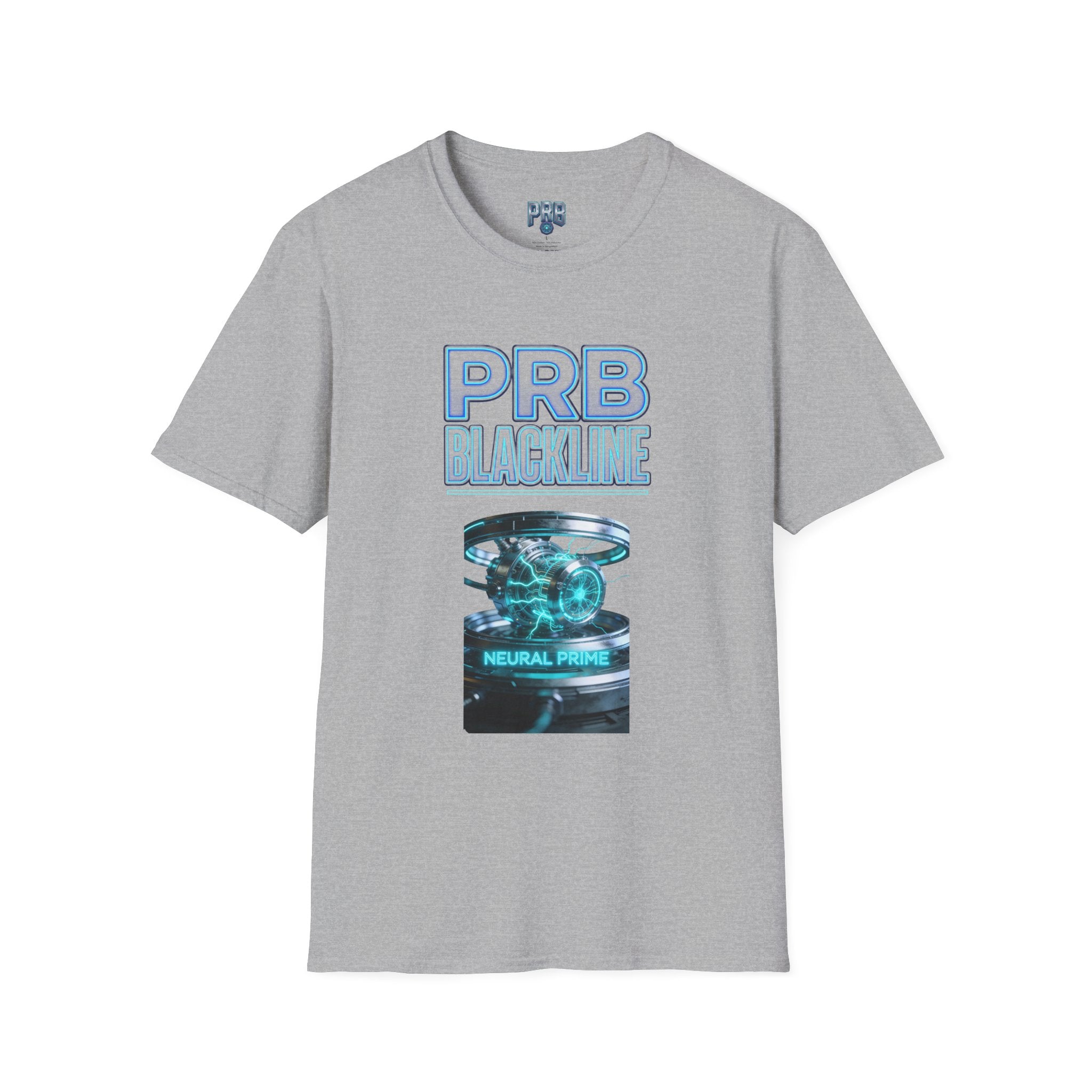 PRB Blackline Neural Prime Graphic T-Shirt by Power Runs Black