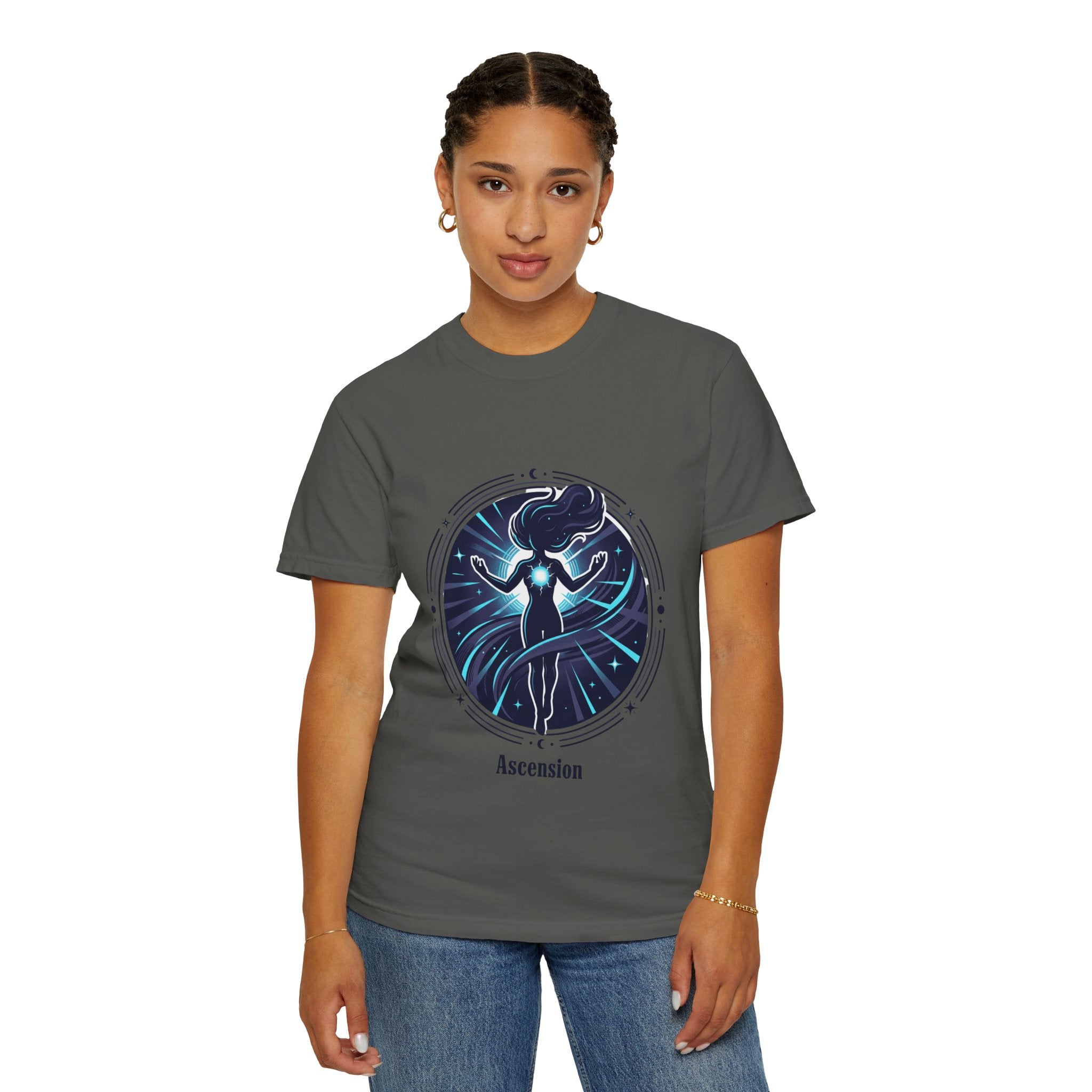 Power Runs Black PRB Ascension T-Shirt — Spiritual Energy Graphic Tee by Power Runs Black