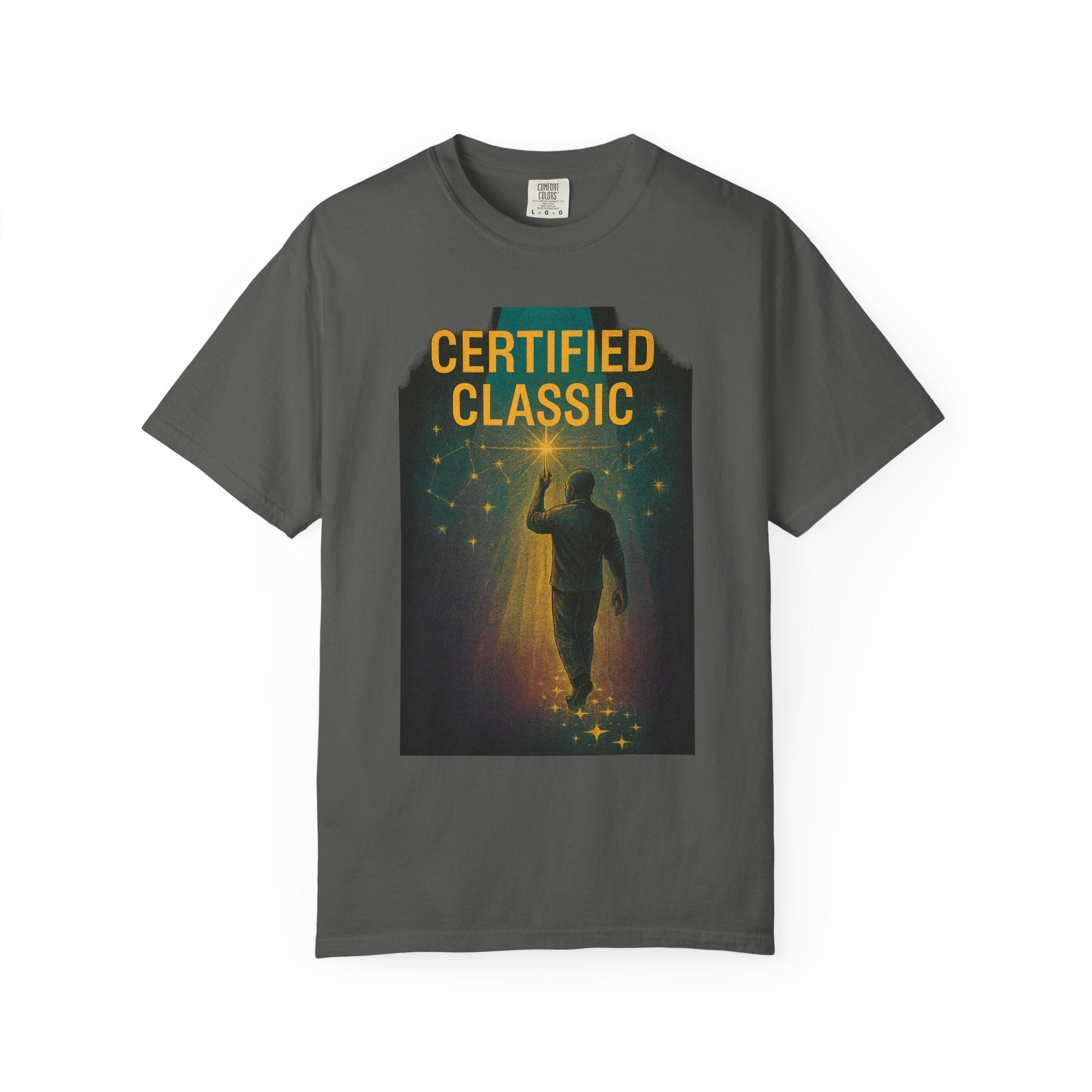 PRB Certified Classic T-Shirt – Vintage Silhouette Graphic Tee by Power Runs Black